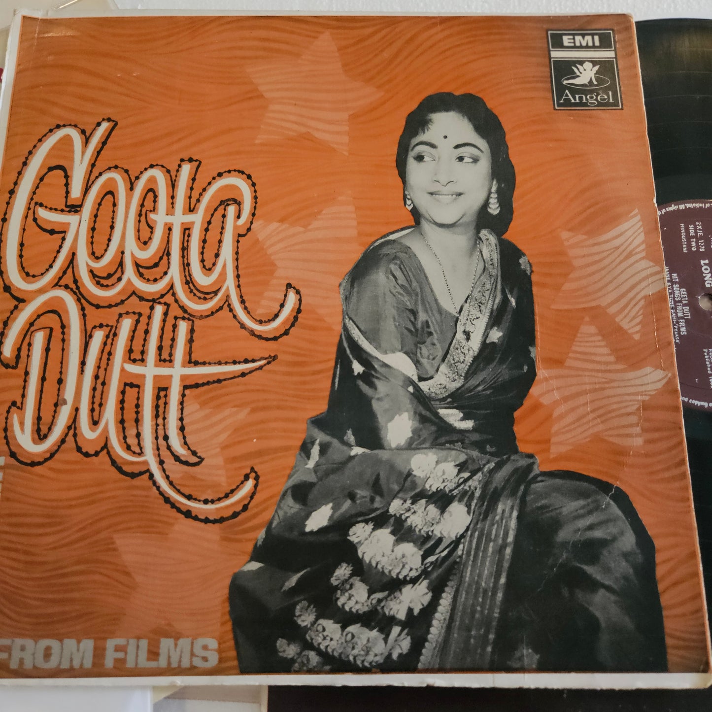 Geeta Dutt - Hit songs from films in 1st Angel edition in VG+ condition