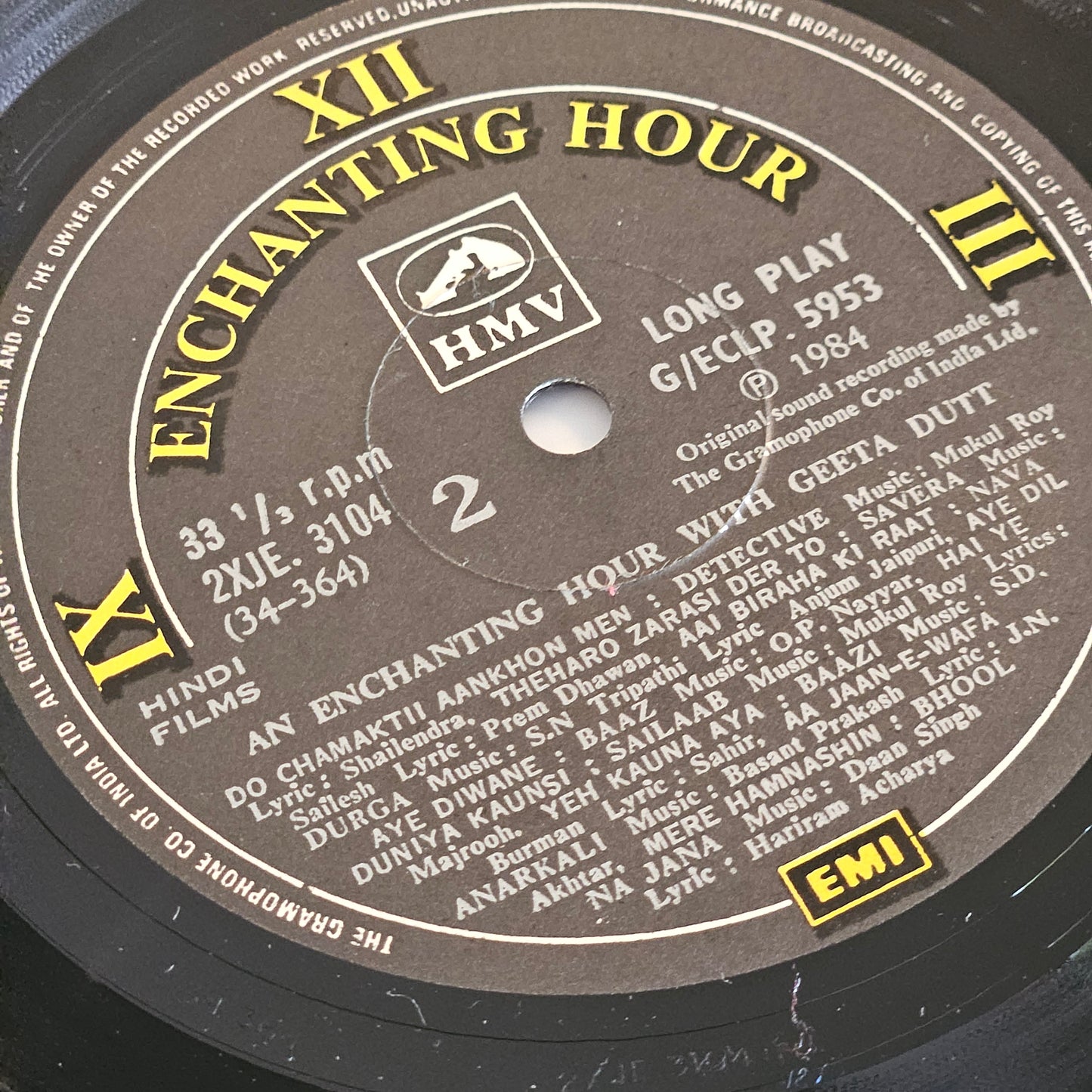 Geeta Dutt - Enchanting hour with Geeta Dutt in near mint condition