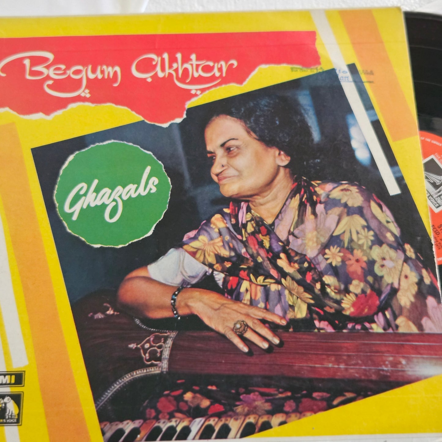 Begum Akhtar -Ghazals in Excellent condition - ECSD 2486