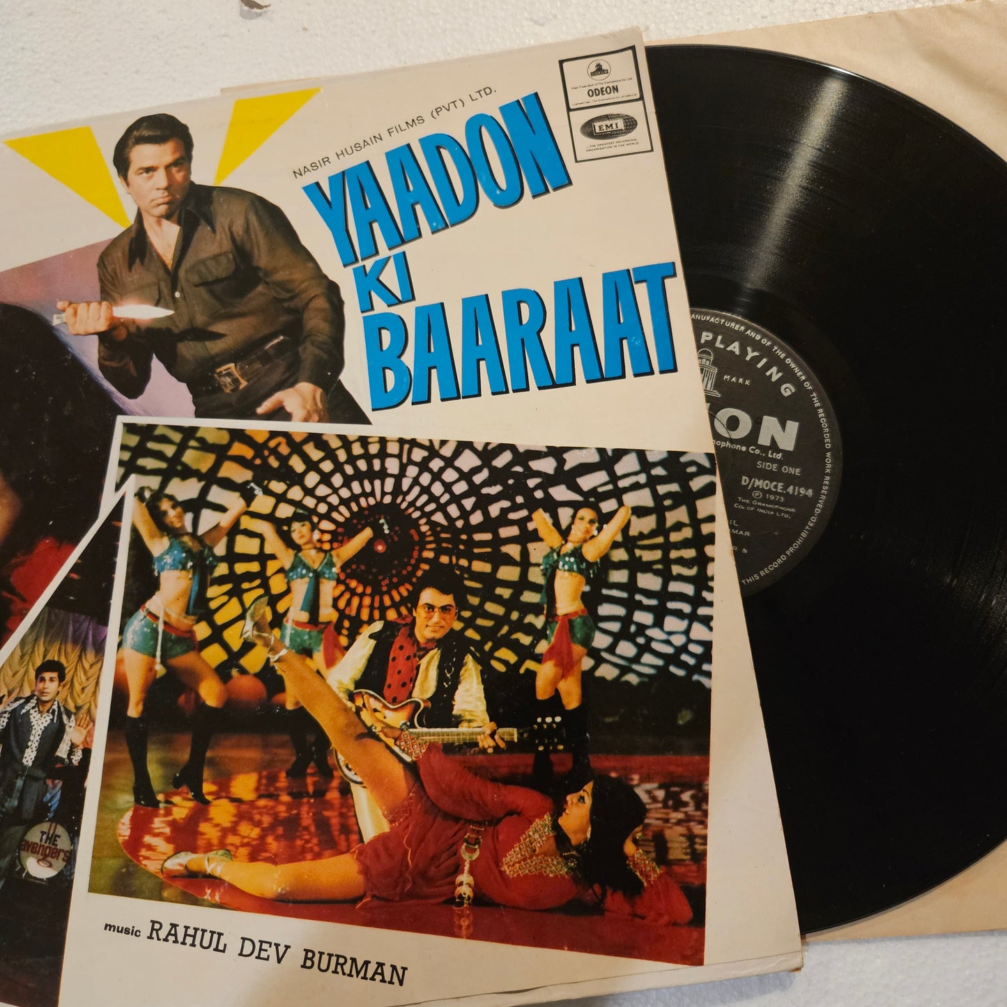 Yaadon Ki Baaraat - R. D. Burman superhit blockbuster in near mint - original soundtrack - 180 gm pressing