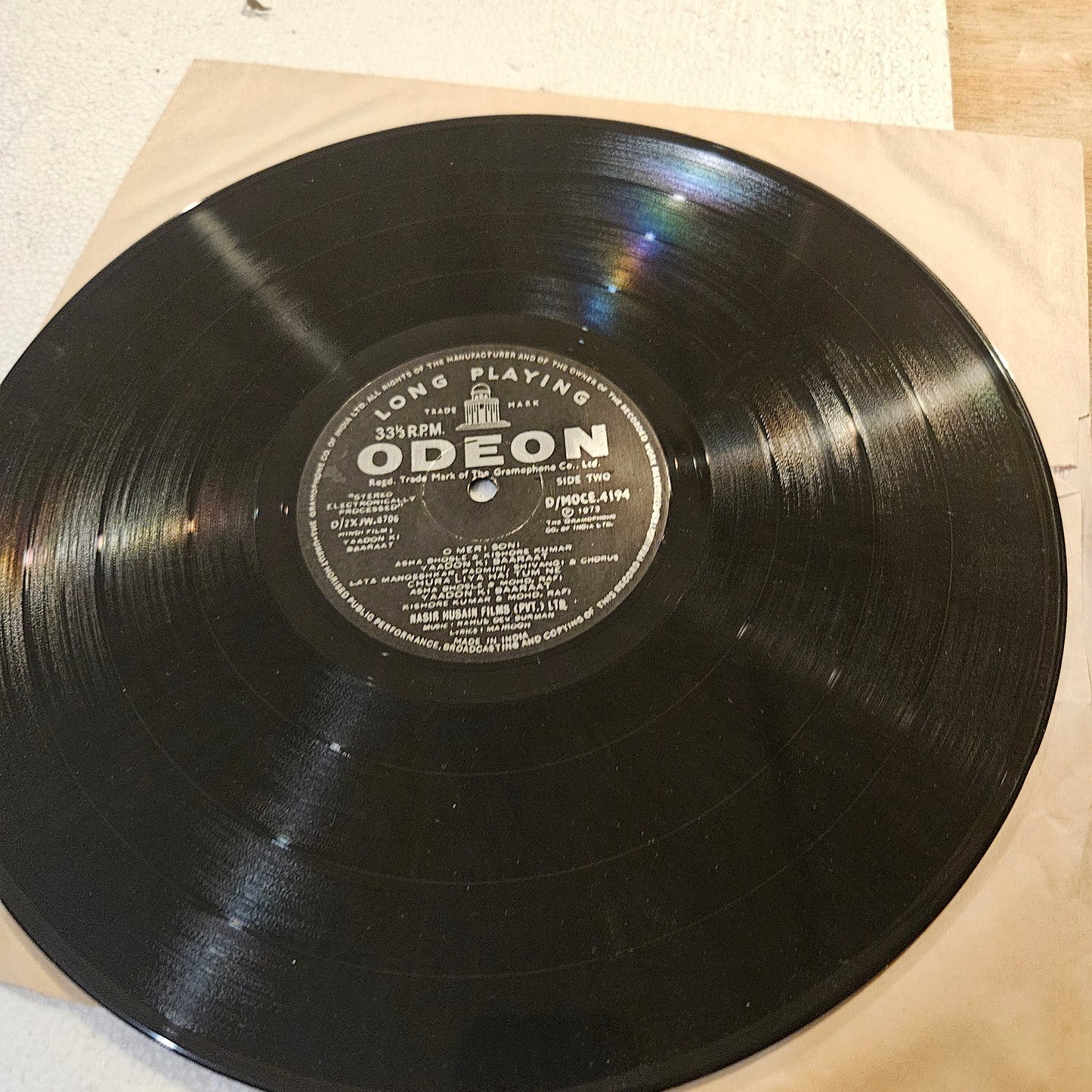 Yaadon Ki Baaraat - R. D. Burman superhit blockbuster in near mint - original soundtrack - 180 gm pressing