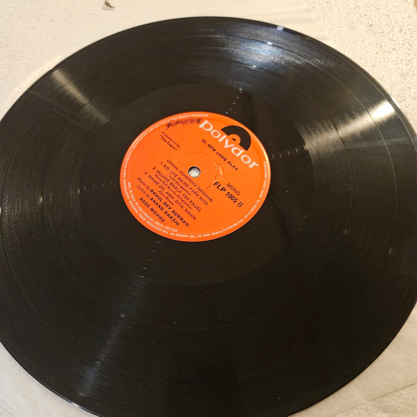 The Train - R. D. Burman superhit in Near Mint from original soundtracks - polydor release