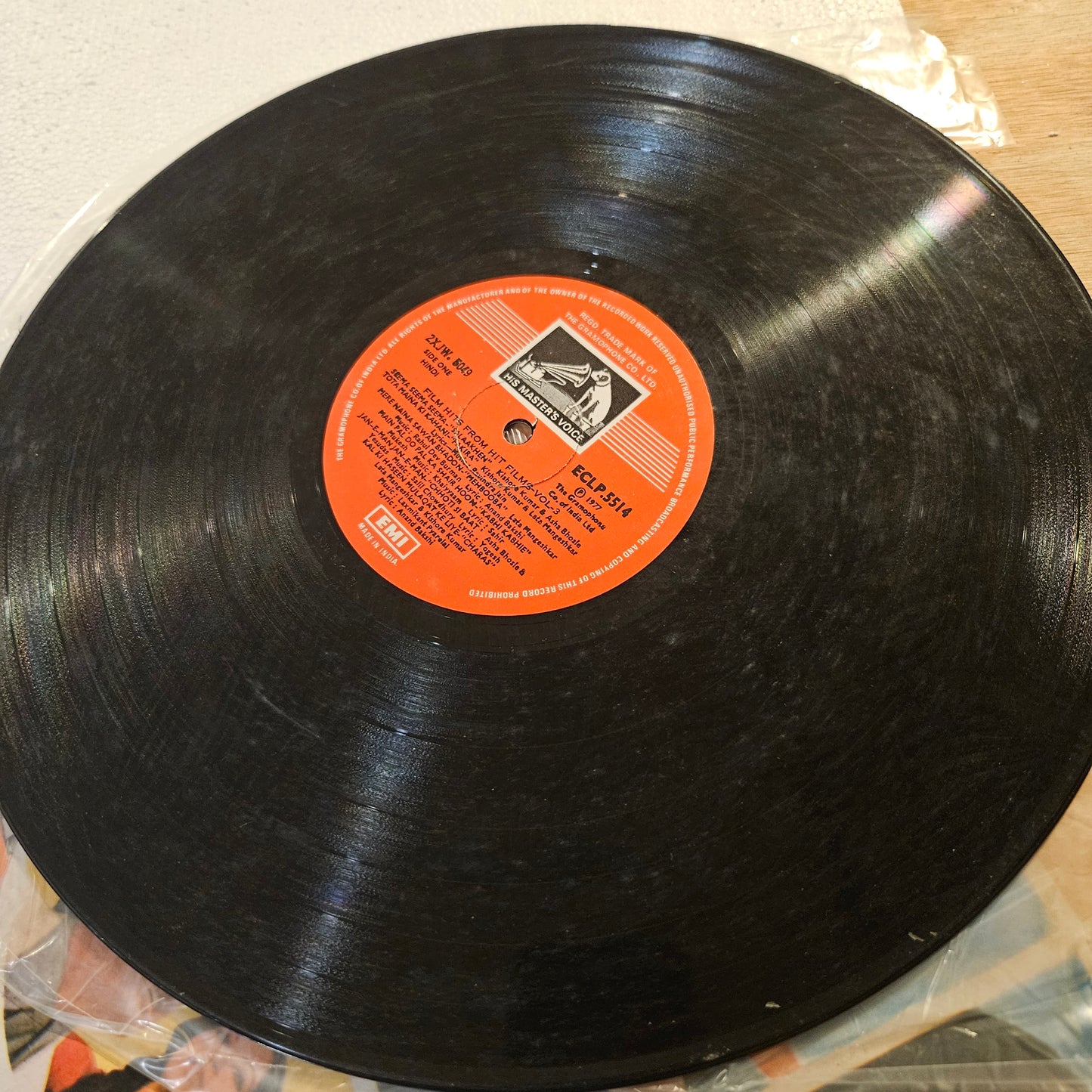 Film Hits from Hit Films vol. 3 - rare collection of songs in VG++  condition ECLP-5514