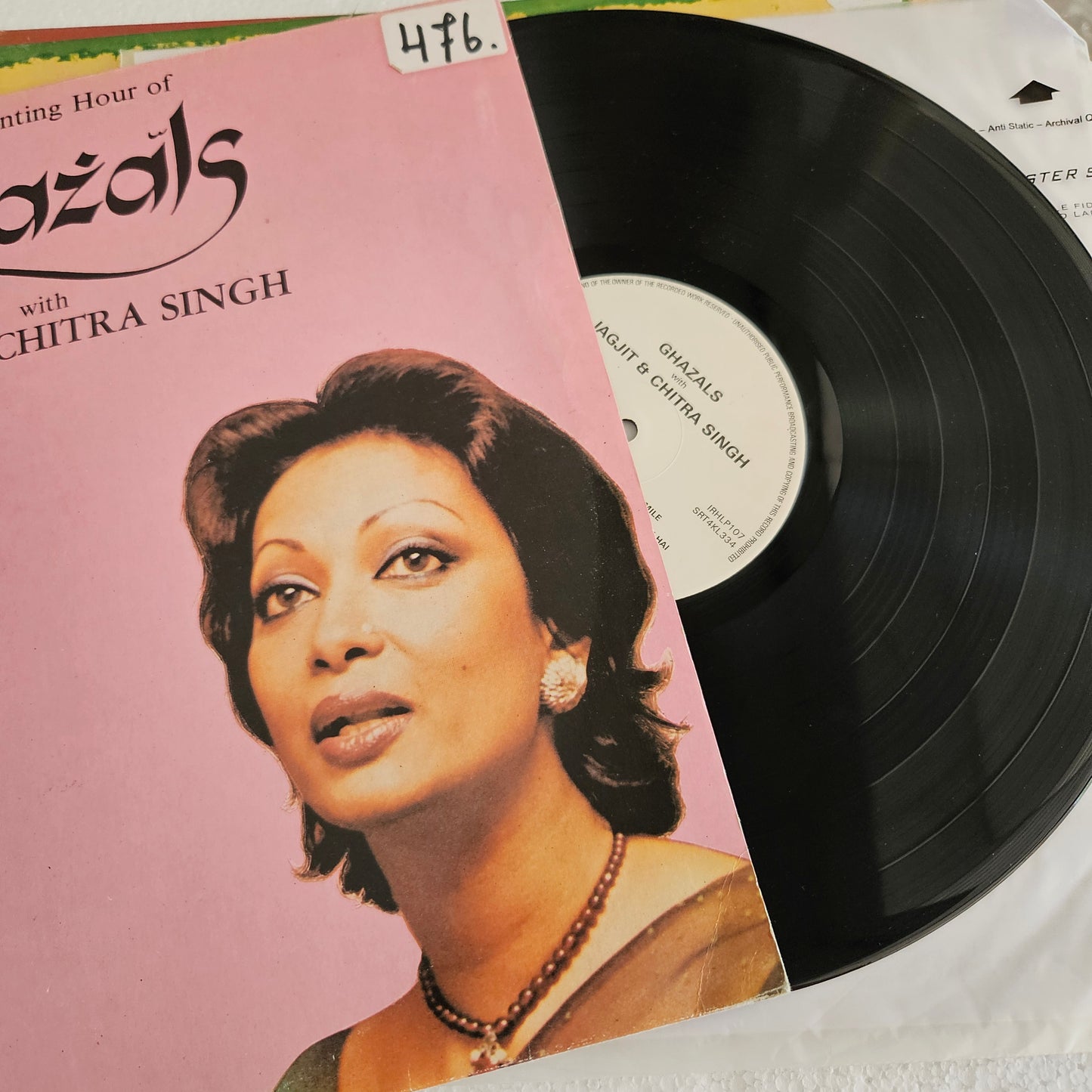 Ghazals - Jagjit Singh and Chitra Singh -  An Enchanting Hour of GHAZALS : near mint Made in UK - IRHLP107
