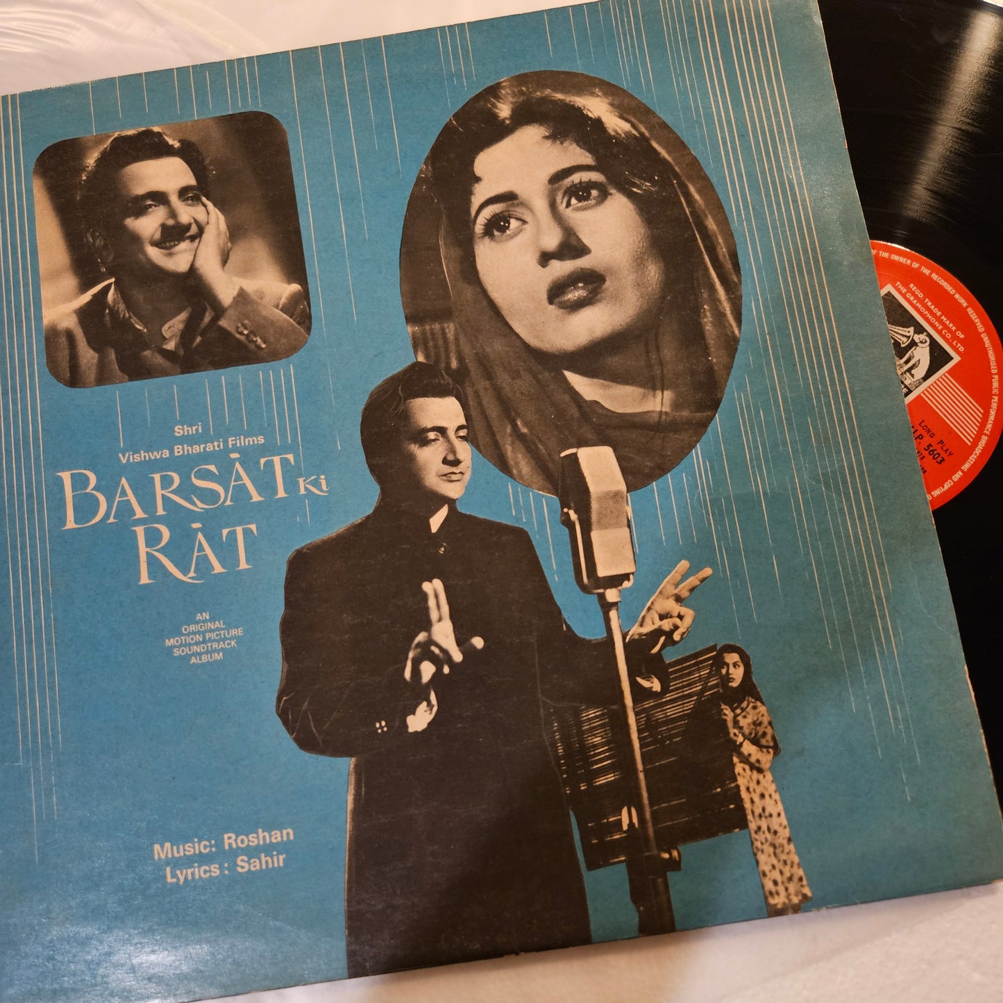 Barsat ki Rat - Music by Roshan classic in near Mint from original soundtrack - ECLP5603