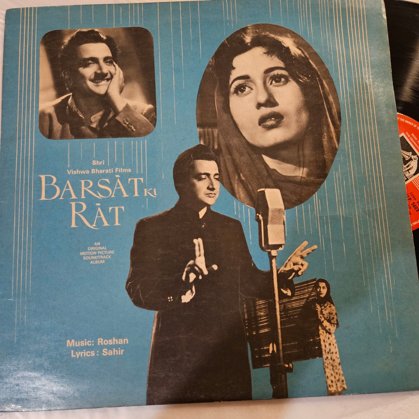 Barsat ki Rat - Music by Roshan classic in near Mint from original soundtrack - ECLP5603
