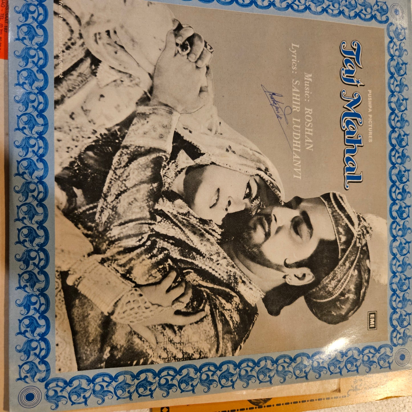 4 Great Albums package deal - Music by Roshan and Lyricist Sahir Classics Barsat ki Rat,Taj Mahal, and Bahu Begum and Dil Hi To Hai  in excellent to near mint  from original soundtrack