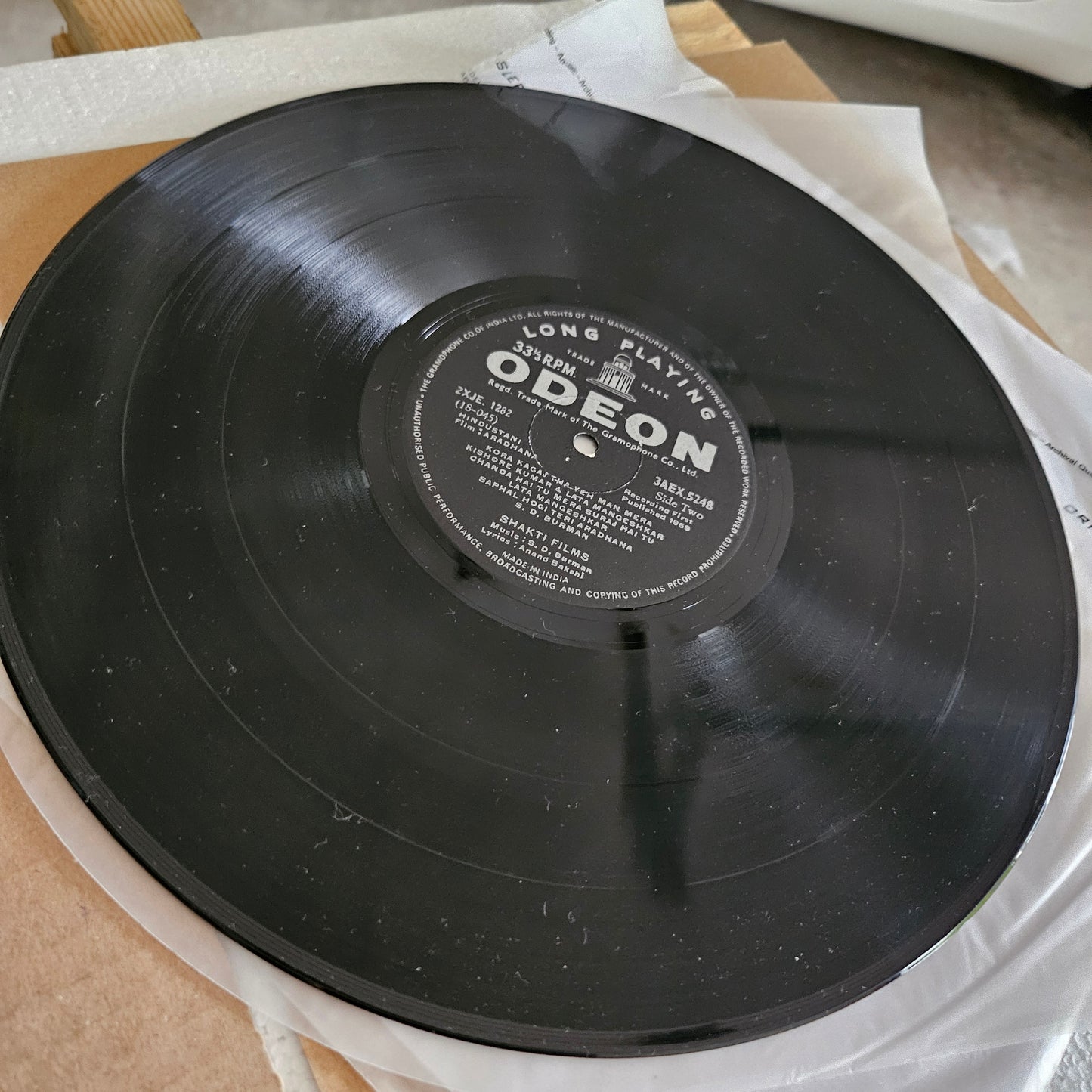 Aradhana - Super duper hit of S. D. Burman in near mint from original soundtrack 3AEX5248