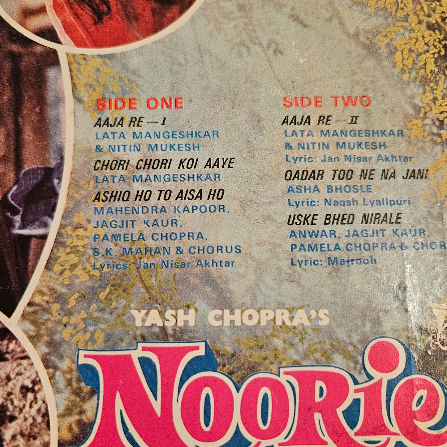 Noorie - Khayyam blockbuster album in near mint condition in stereo from original soundtrack - ECSD 5618