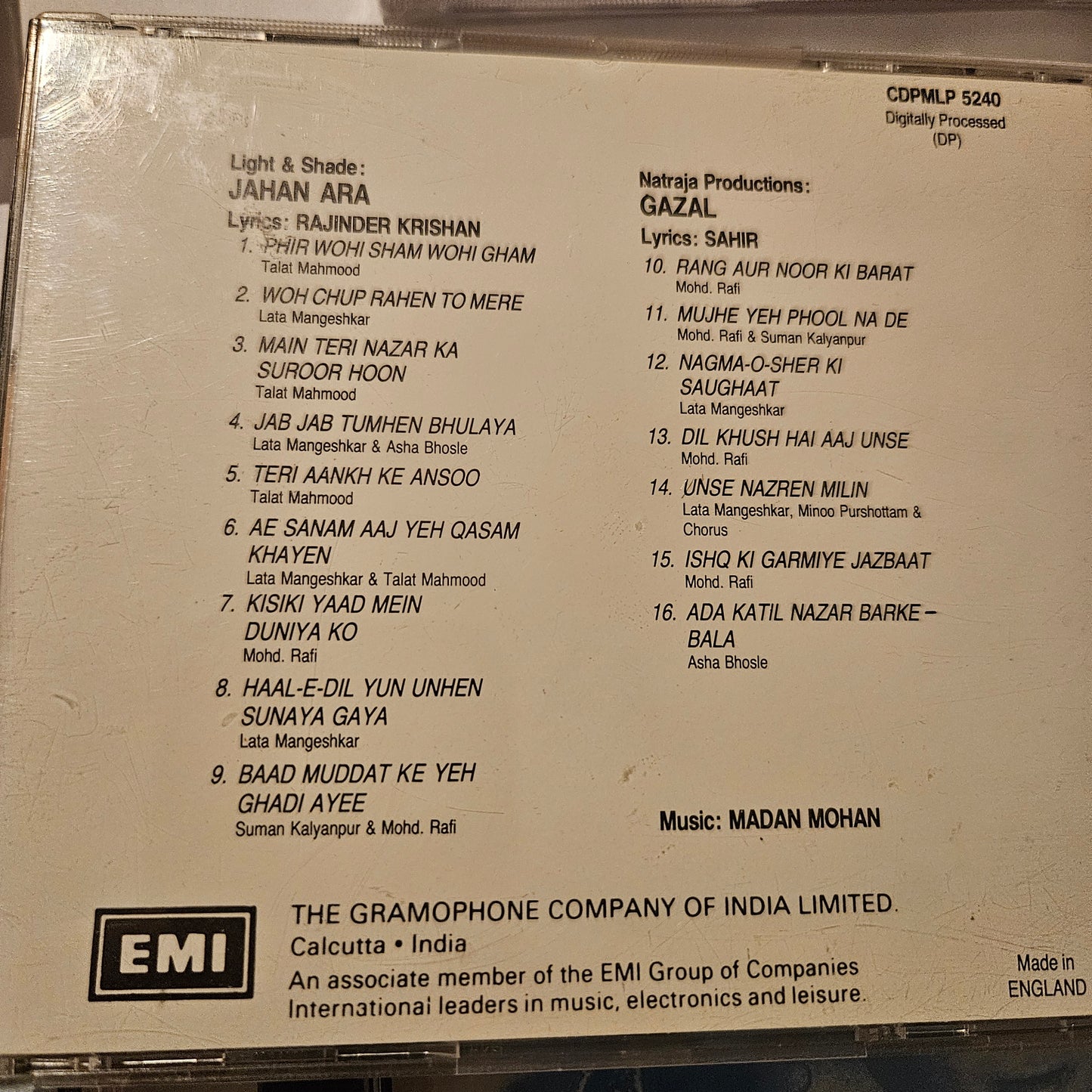 Bollywood CD package  - 5 Audio cds made in uk from original soundtracks -ostukmade