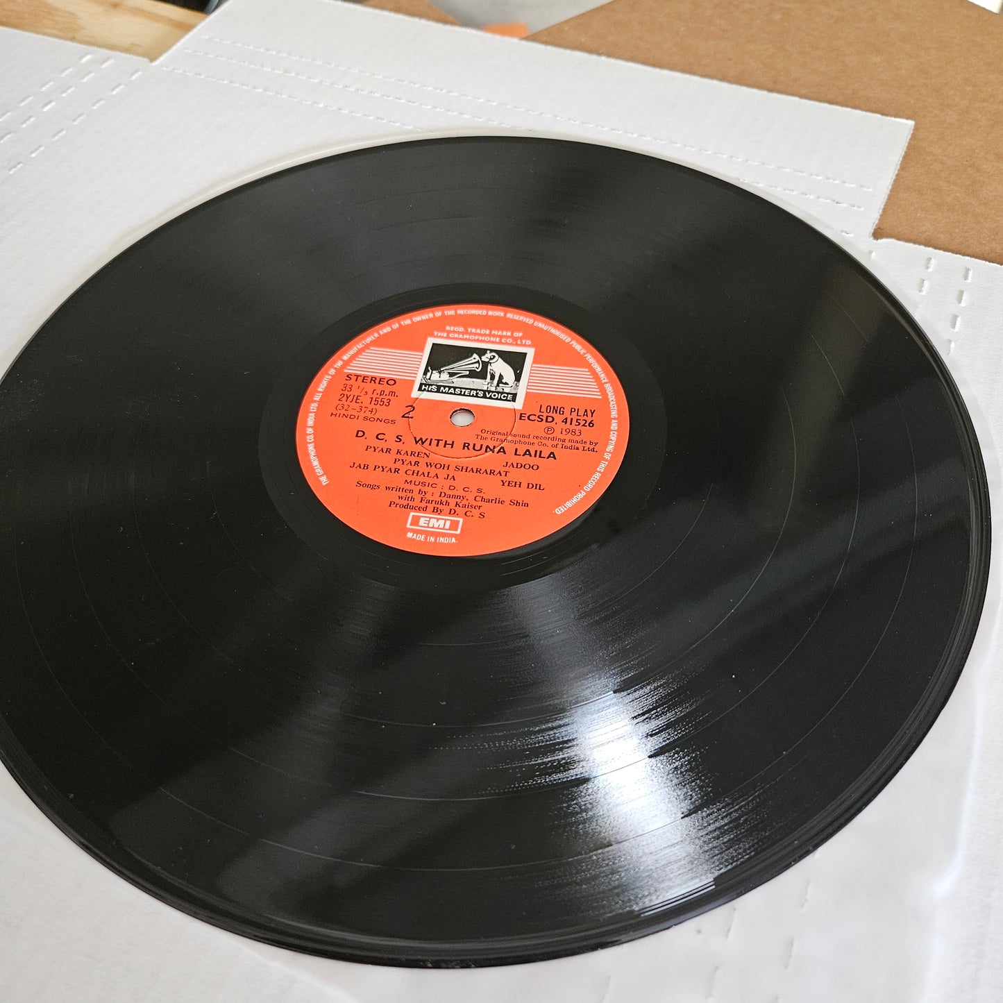 DCS with Runa Laila - in  near mint condition ECSD 41526  in stereo
