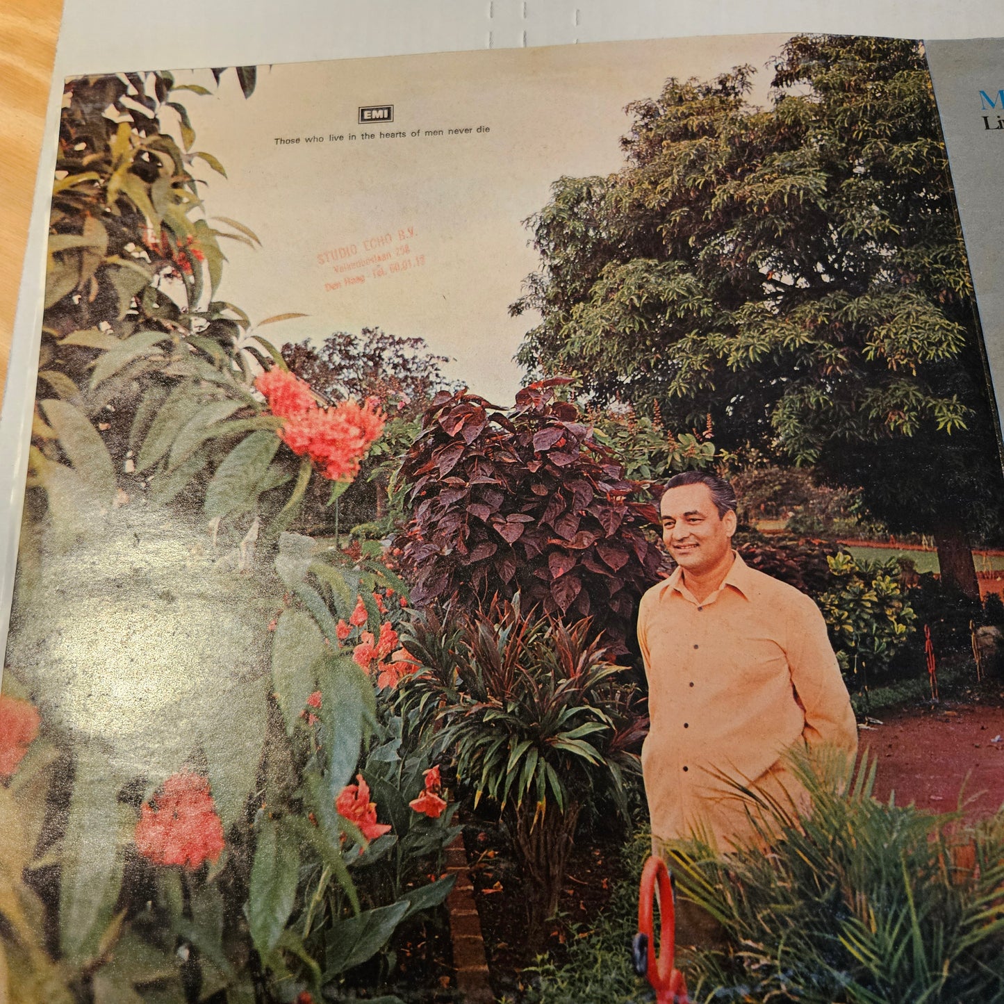 Mukesh and Lata Mangeshkar - A Tribute To Mukesh By Lata Mangeshkar (Live Recordings Of Concerts In USA And Canada-August 1976) in near mint in stereo ECSD 5532 and ECSD 5533