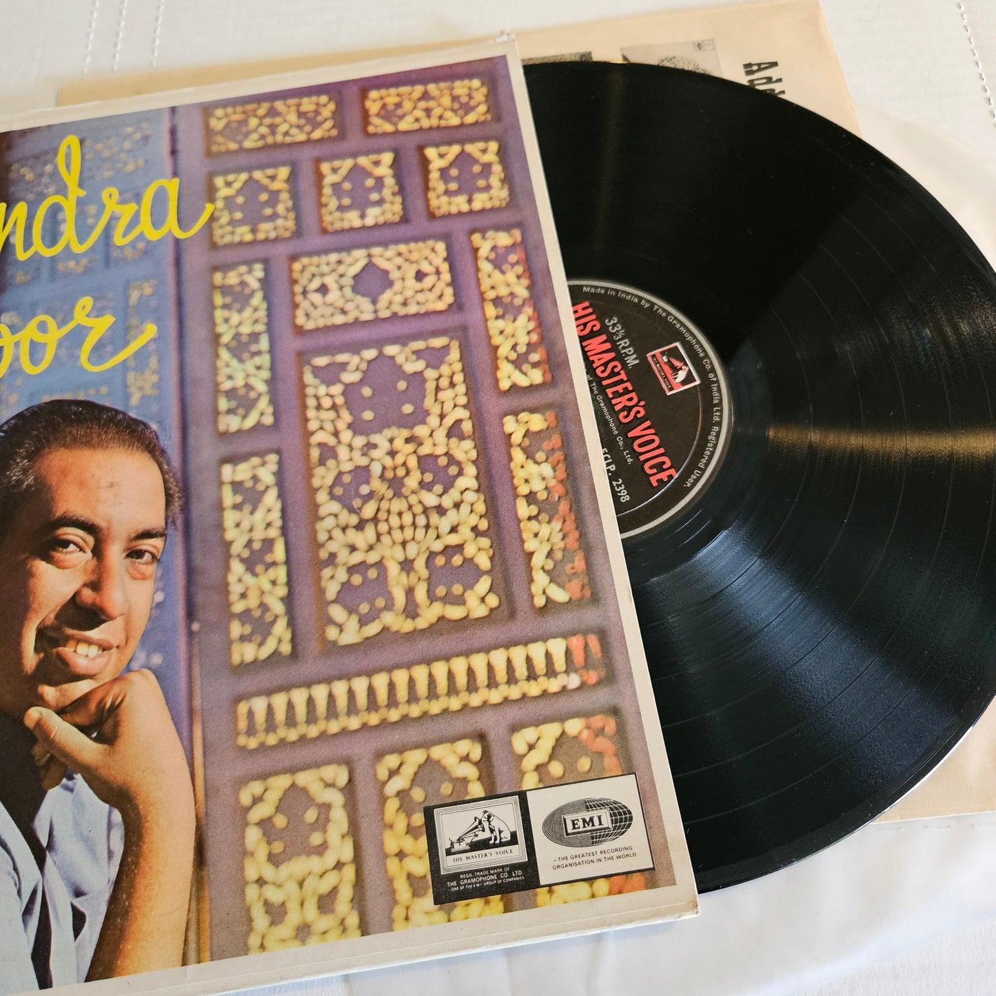 Mahendra Kapoor - Songs - music by various - in near mint condition - rare collection of ghazals ECLP 2398  HMV 1st pressing