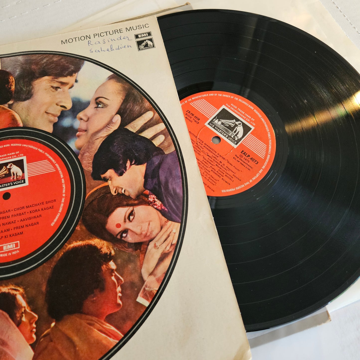 Film Hits from Hit films - EALP 4073 in near mint condition - A collection of good songs from original soundtrack