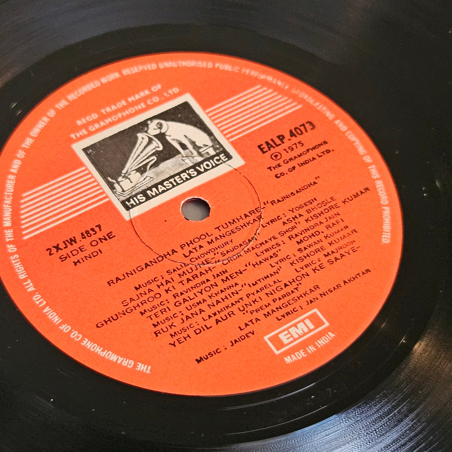 Film Hits from Hit films - EALP 4073 in near mint condition - A collection of good songs from original soundtrack