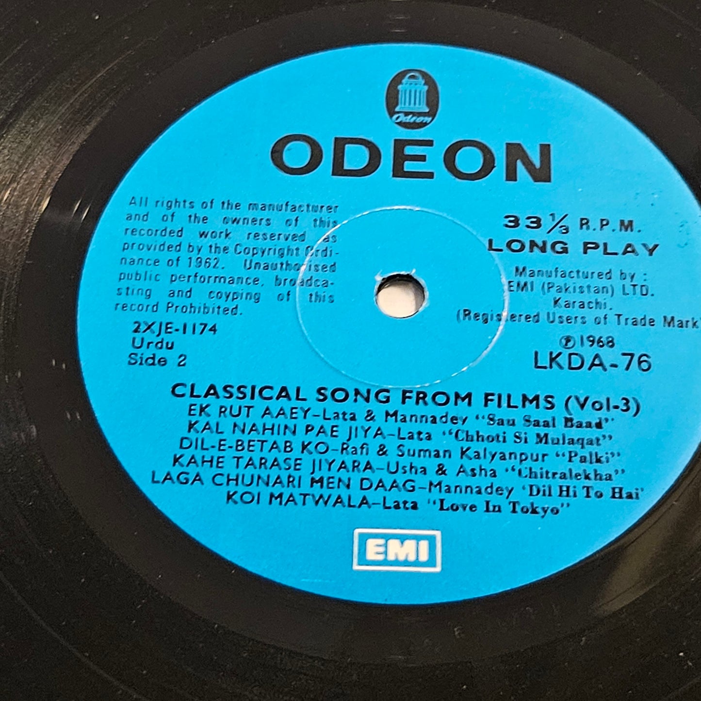 Classical Songs from films volume 3 - in near mint from original soundtracks