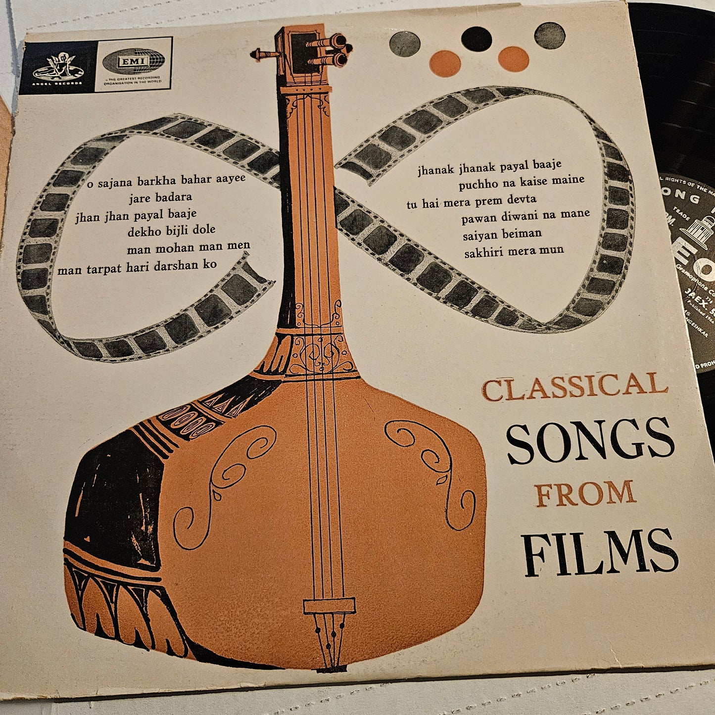 Classical Songs from films vol 1  - in near mint from original soundtracks in near mint condition - 3AEX 5088