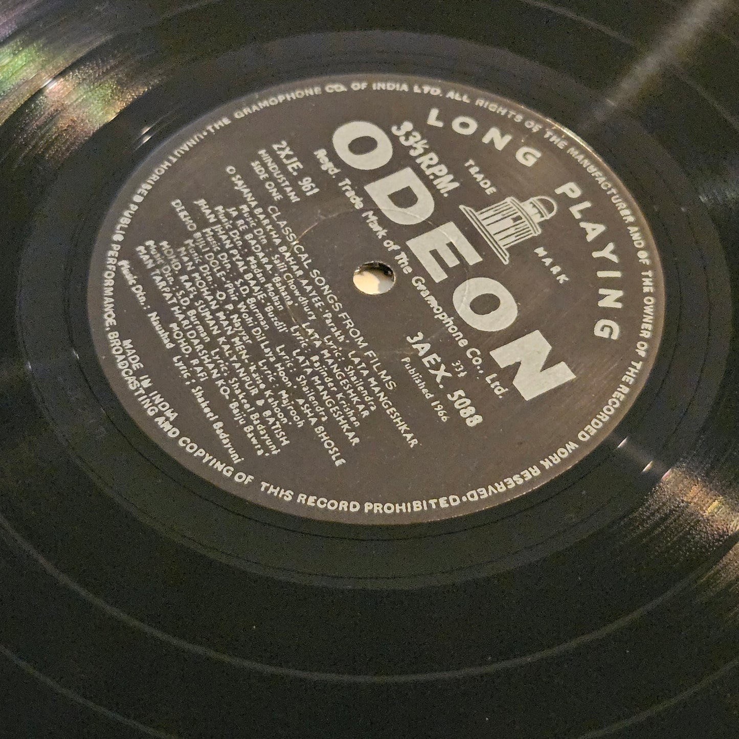 Classical Songs from films vol 1  - in near mint from original soundtracks in near mint condition - 3AEX 5088