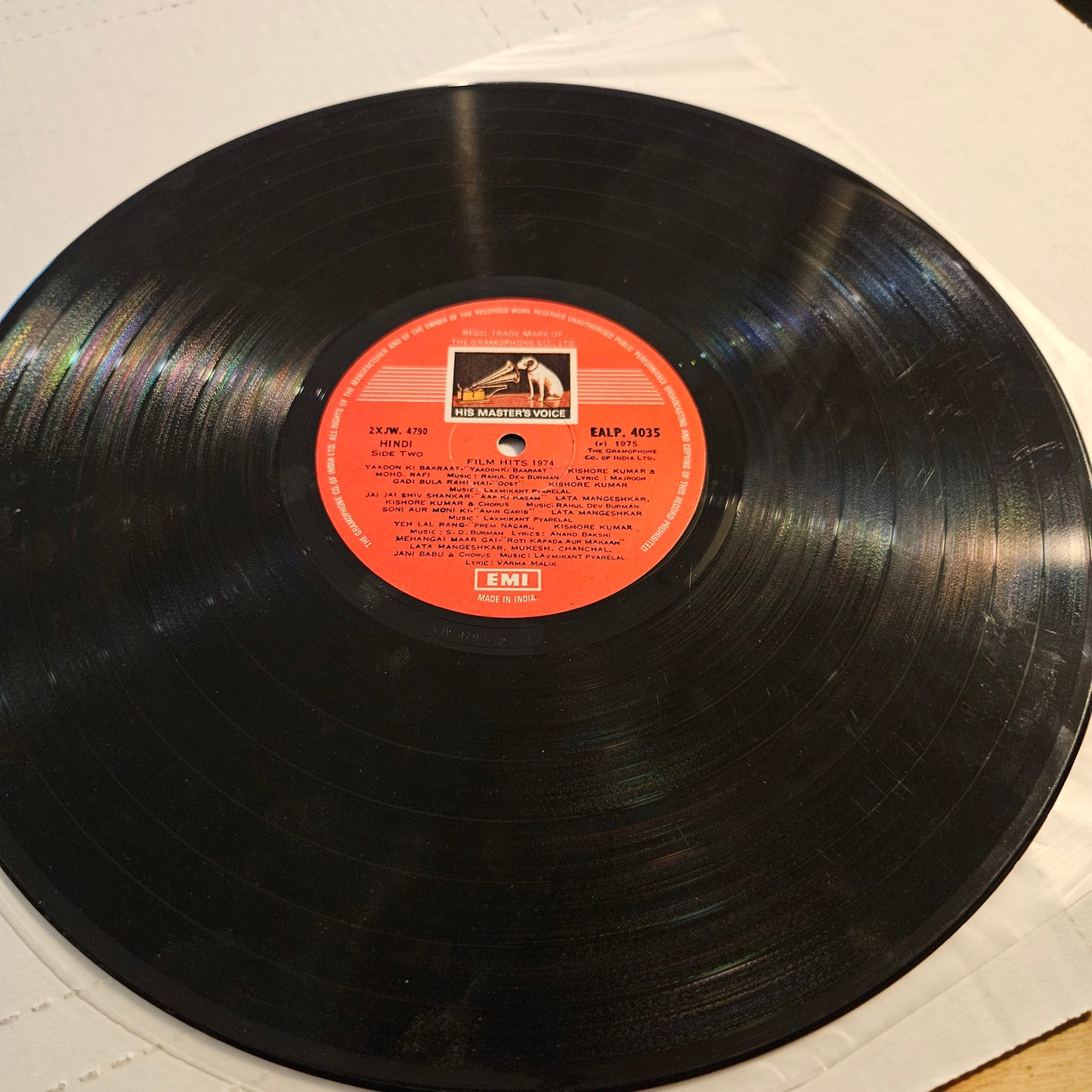 Film Hits of 1974 - Collection of superhit songs - gatefold in excellent condition - EALP4035