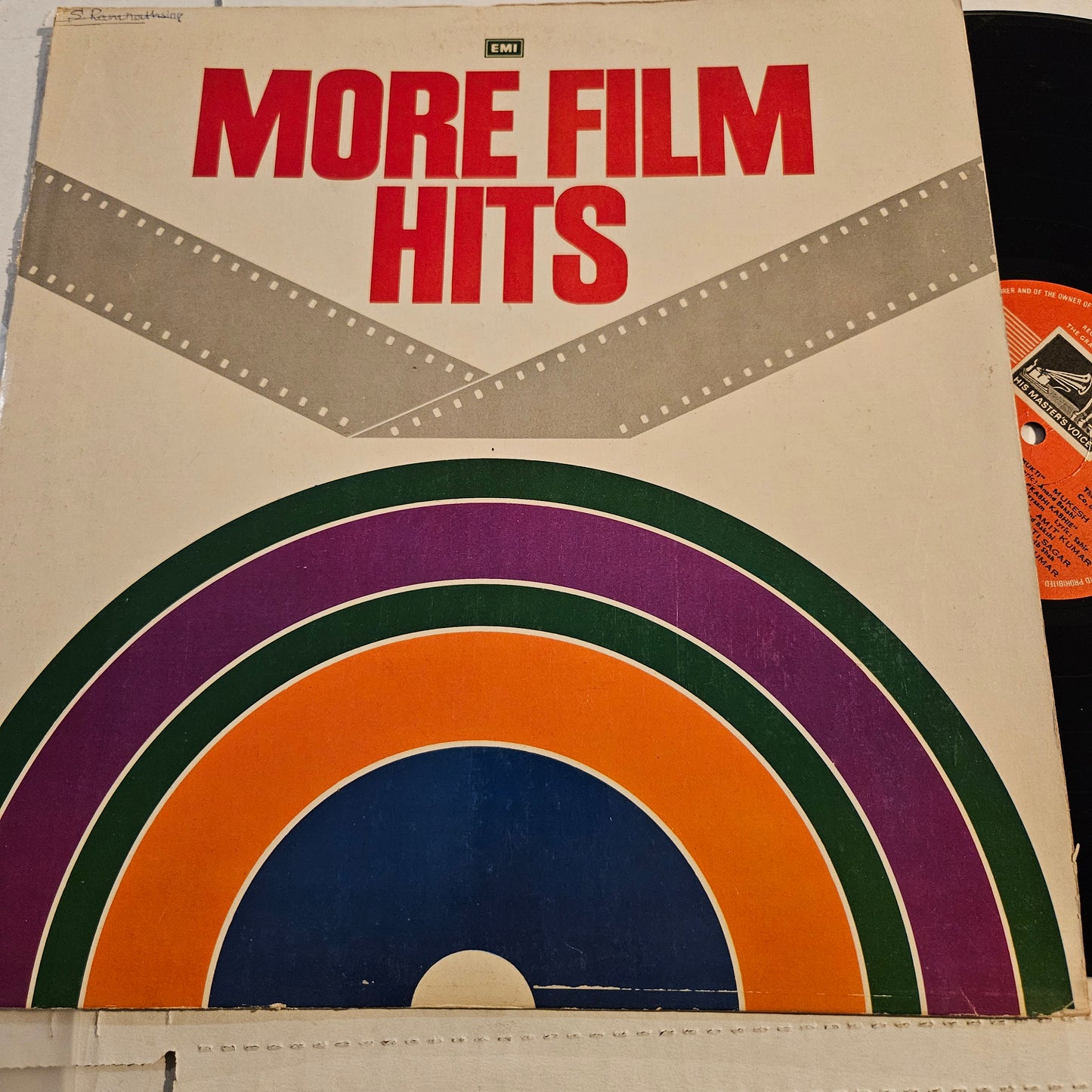More film Hits - rare collection of songs in near mint condition ECLP 5547 from original soundtracks Include *bade acche lagte hai from Balikabadhu "