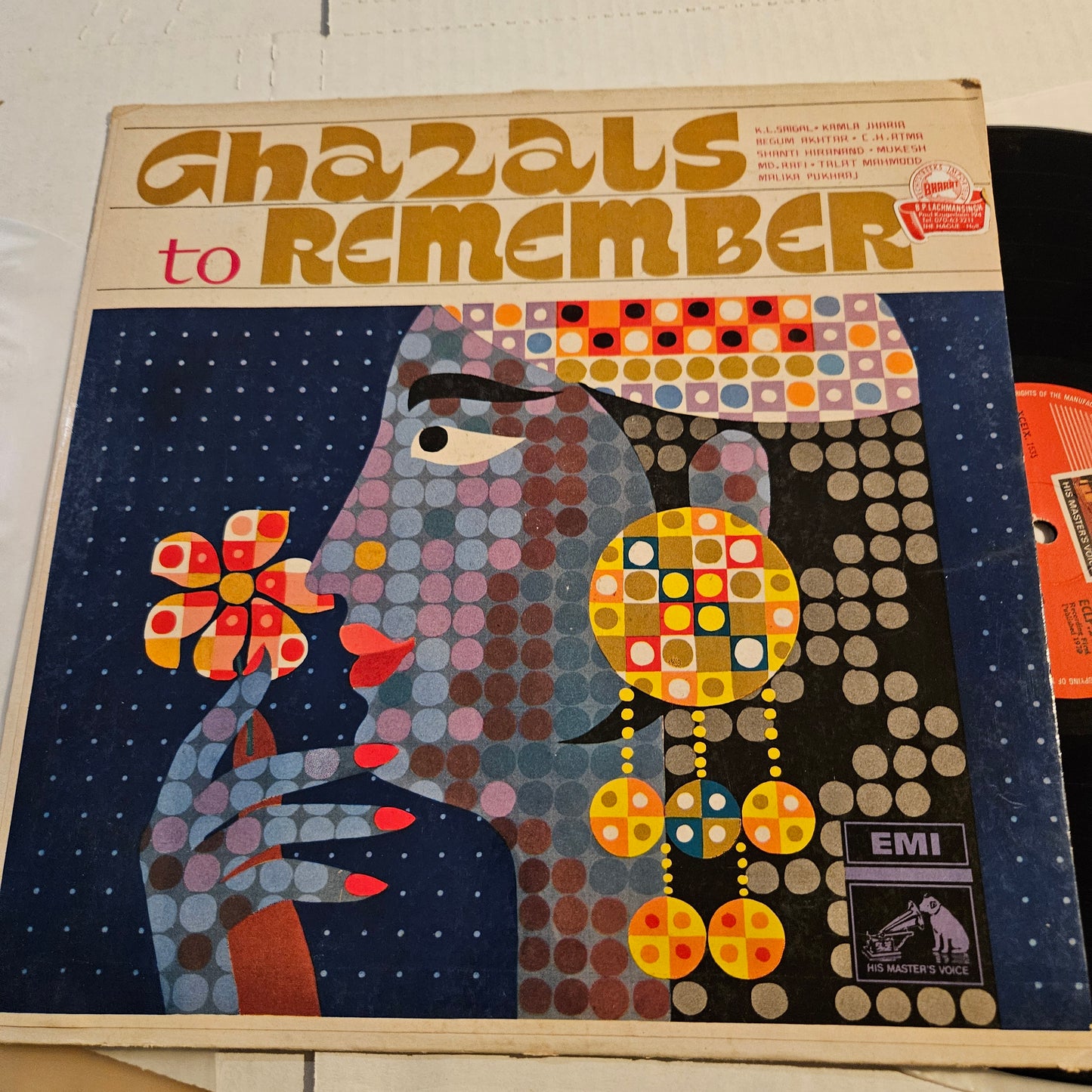 Ghazals to remember - by various artists in Excellent condition - rare collection of ghazals ECLP 2468