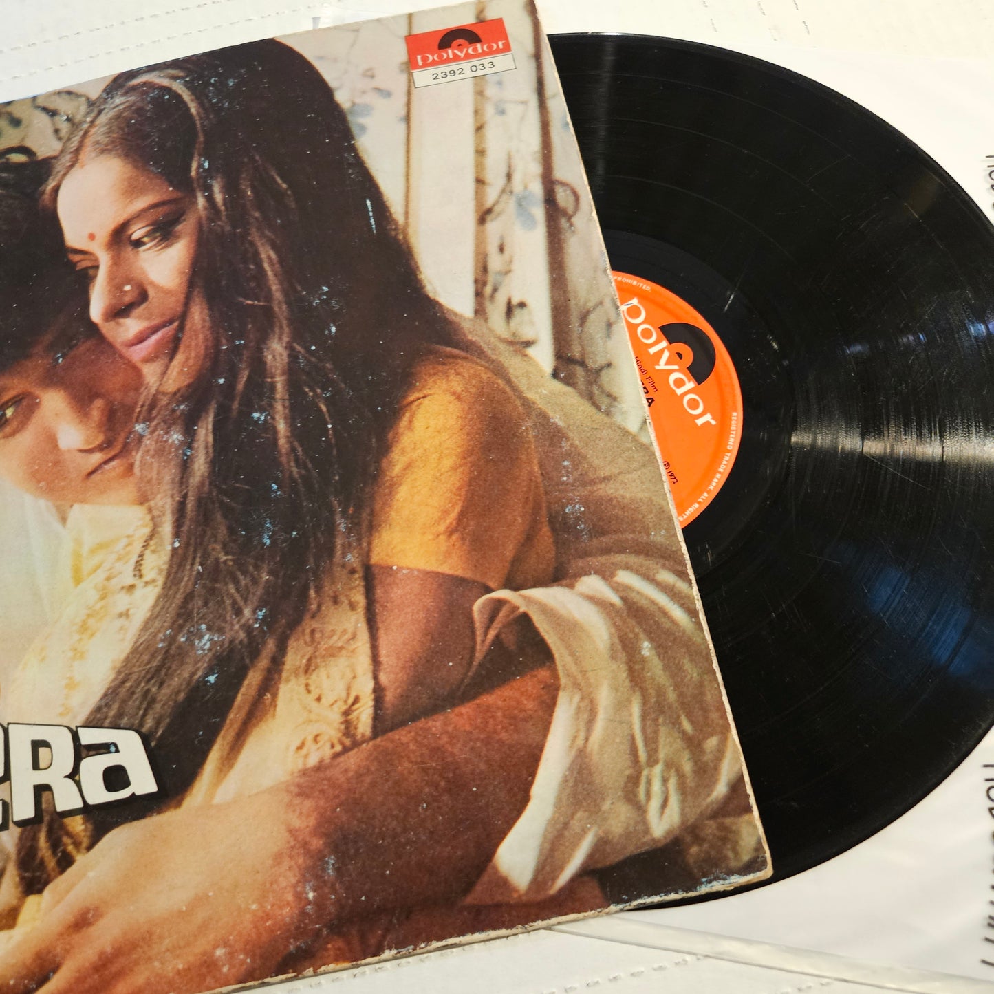 Savera (1972) - R. D. Burman and Majrooh-  Savera in VG++ condition from original soundtrack - Polydor release 2392-033