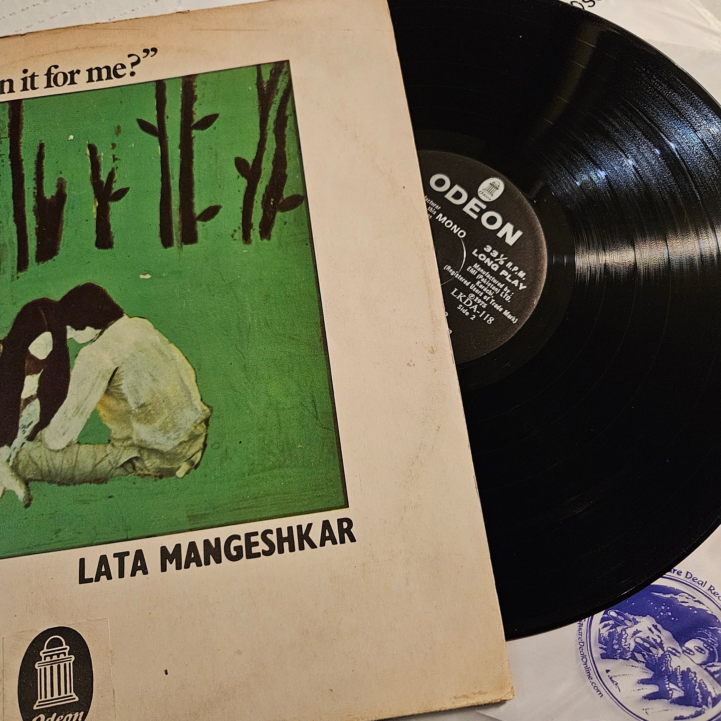 Lata Mangeshkar - what's in it for me in Near mint - superb collection from original soundtracks