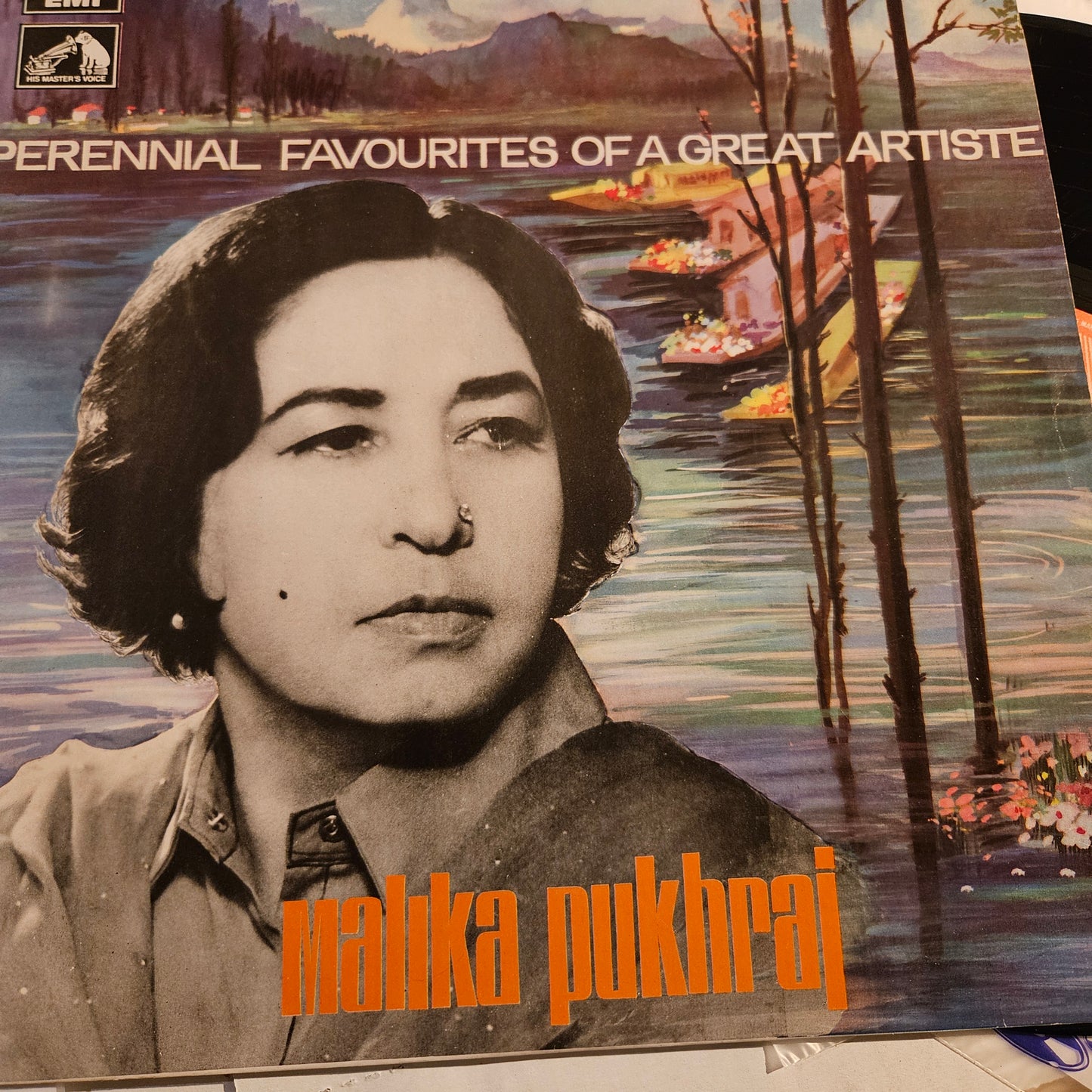 Malika Pukhraj  - Perennial favourites of A Great Artiste in near mint  -  ECLP 2511