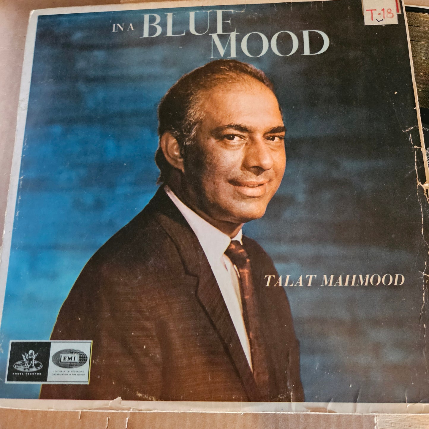 Talat Mahmood - Songs from Films - In Blue Mood -  in VG+ condition - from original soundtrack 3AEX 5224