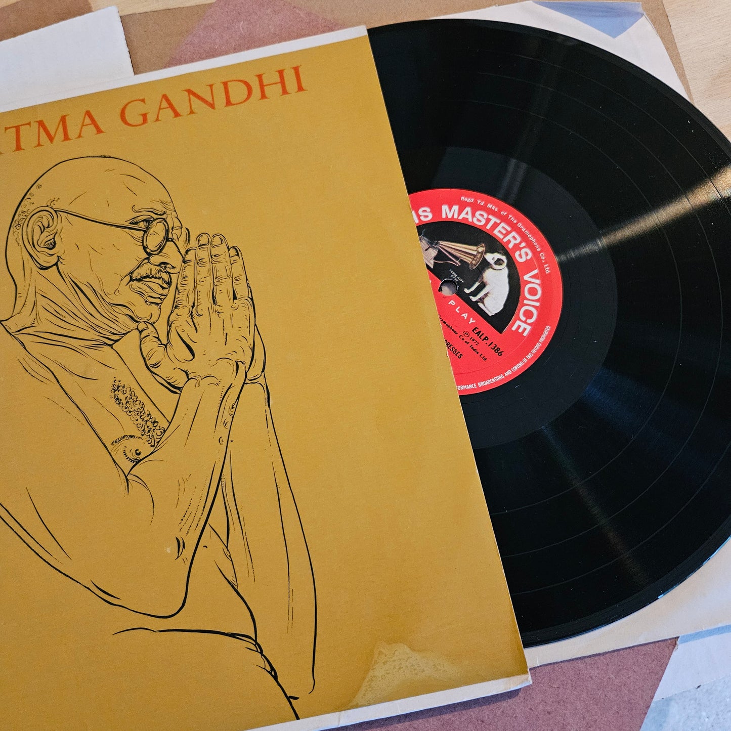 Mahatma Gandhi – Mahatma Gandhiji's Post-Prayer Meeting Speeches - 4  in near mint condition - EALP-1386