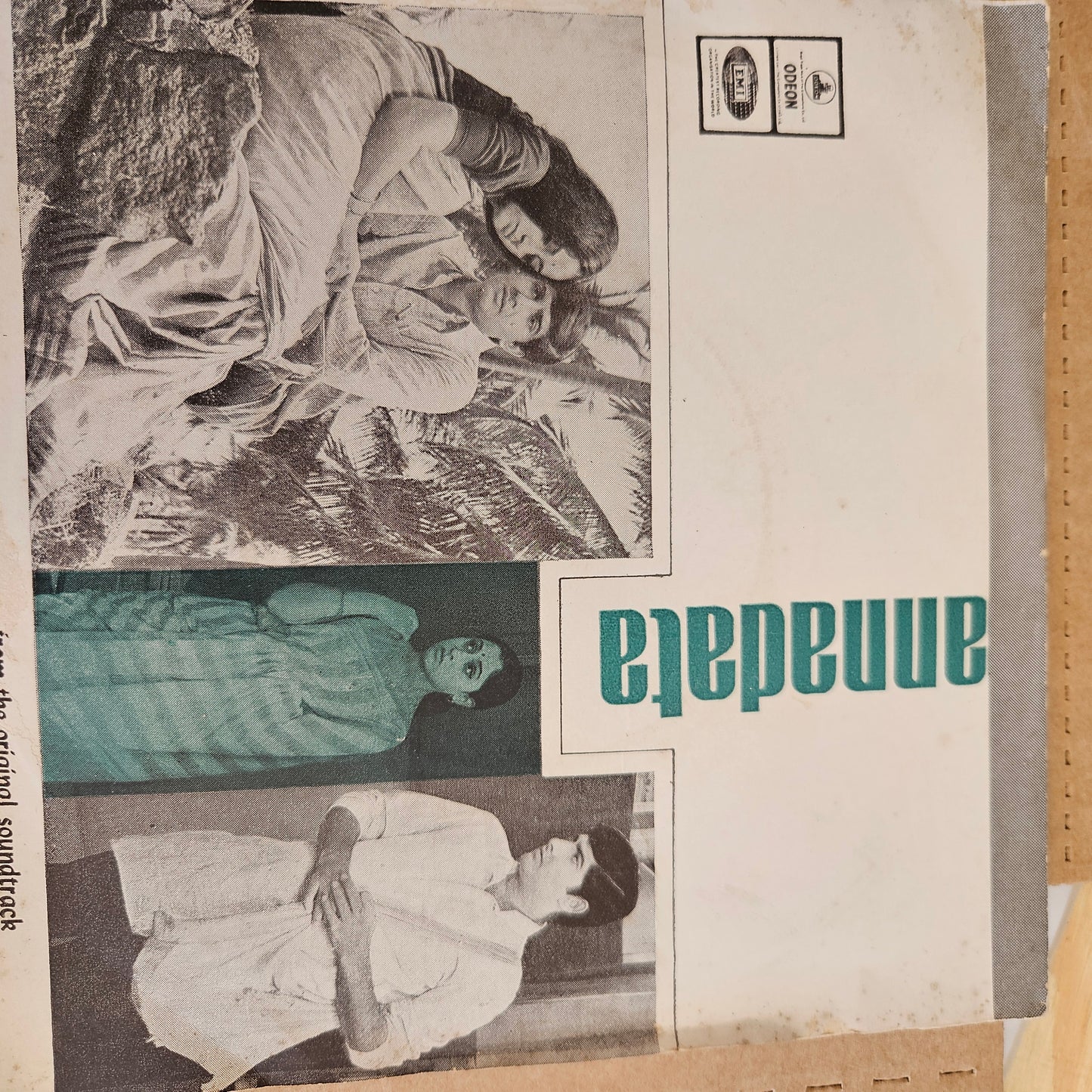 Salil Chowdhury 4 classics EP from original soundtrack  1. Mere Apne 2. Annadata 3. Do Bigha Zamin and 4. Anand Eps  in near mint in Thick odeon - EP-package-10