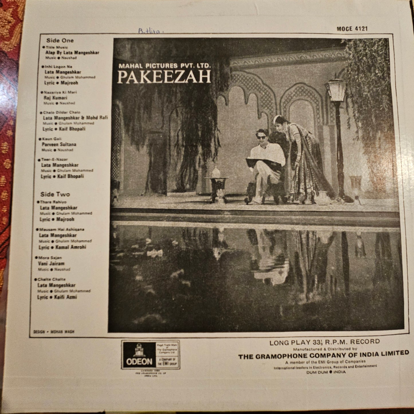 A Tribute to  Meena Kumari - 3 great albums - in near mint from original soundtracks Pakeezah + Pakeezah Rang Barang and Mere Apne EP