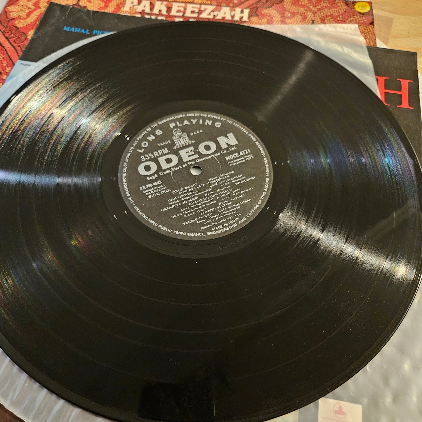 A Tribute to  Meena Kumari - 3 great albums - in near mint from original soundtracks Pakeezah + Pakeezah Rang Barang and Mere Apne EP