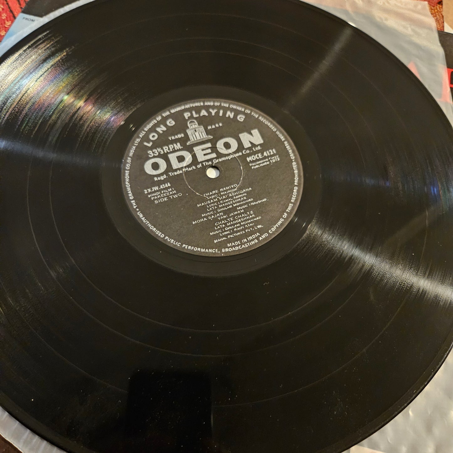 A Tribute to  Meena Kumari - 3 great albums - in near mint from original soundtracks Pakeezah + Pakeezah Rang Barang and Mere Apne EP