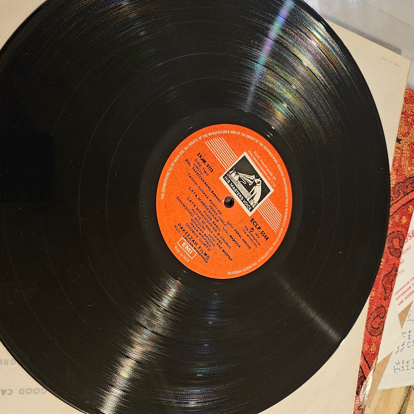 A Tribute to  Meena Kumari - 3 great albums - in near mint from original soundtracks Pakeezah + Pakeezah Rang Barang and Mere Apne EP