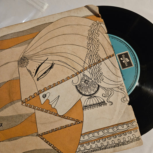 Lata Mangeshkar  - Marathi geete Marathi EP - columbia SEDE-3318 in excellent condition
