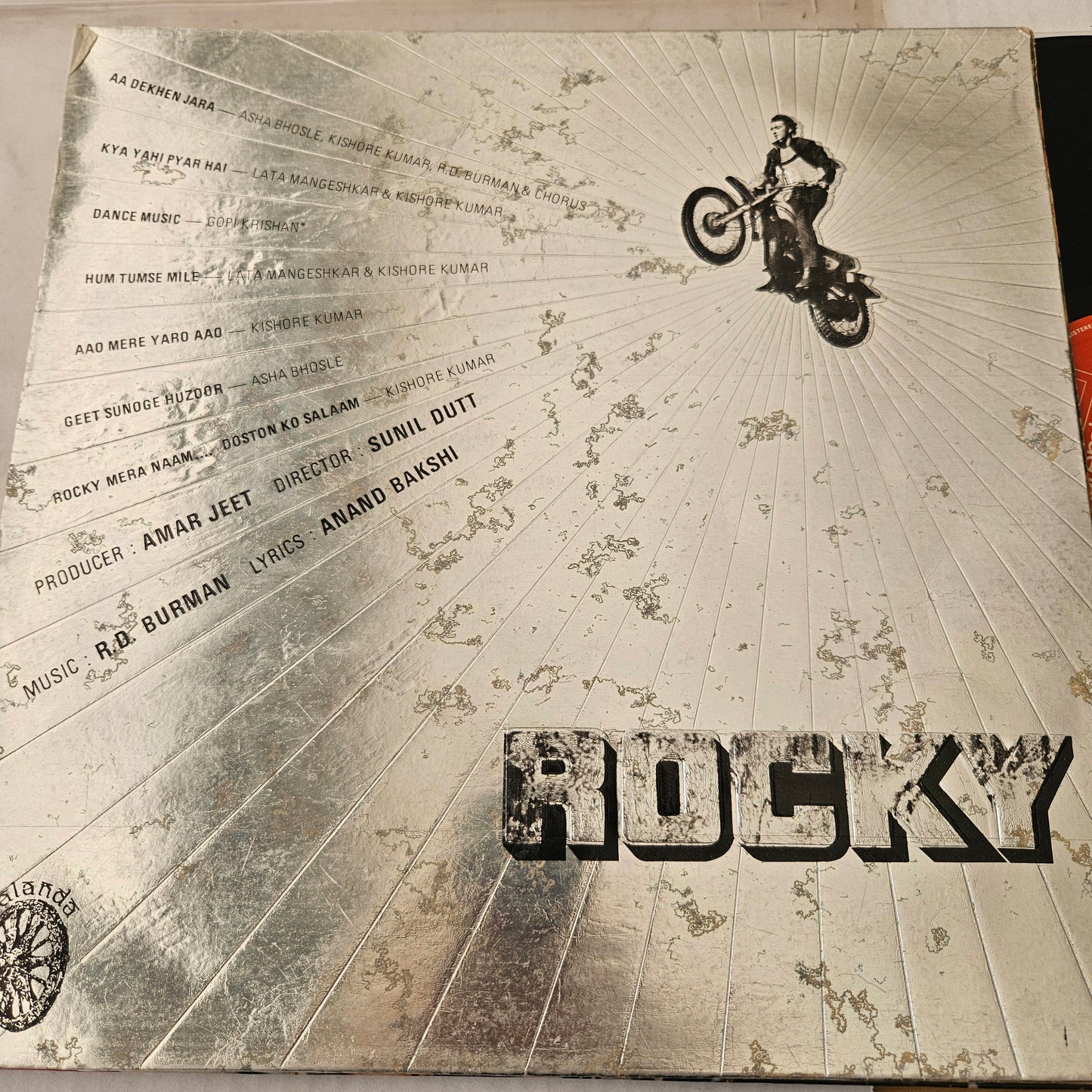 Rocky - R D Burman Blockbuster in Gatefold excellent to near mint condition from original soundtrack