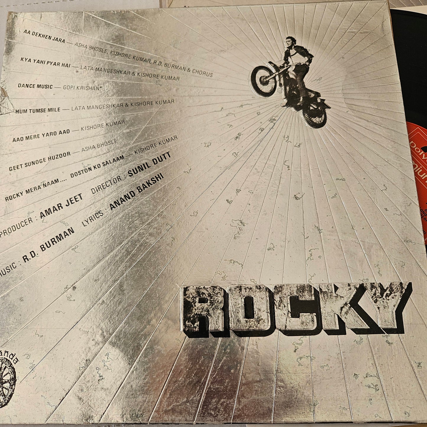 Rocky (1981) - music R. D. Burman  in near mint condition Polydor Premium stereo from original soundtracks Blockbuster in Gatefold