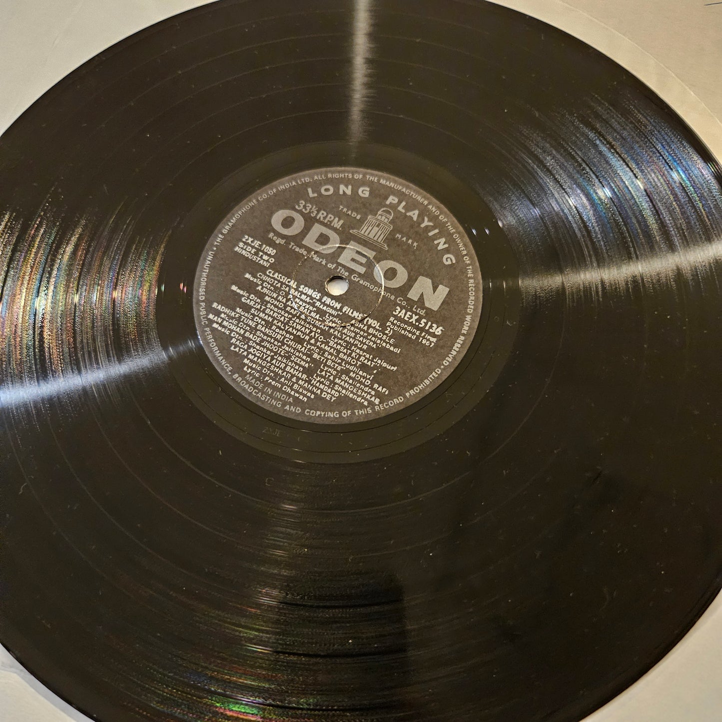 Classical Songs from films vol 2 - in near mint from original soundtracks in near mint condition 3AEX 5136