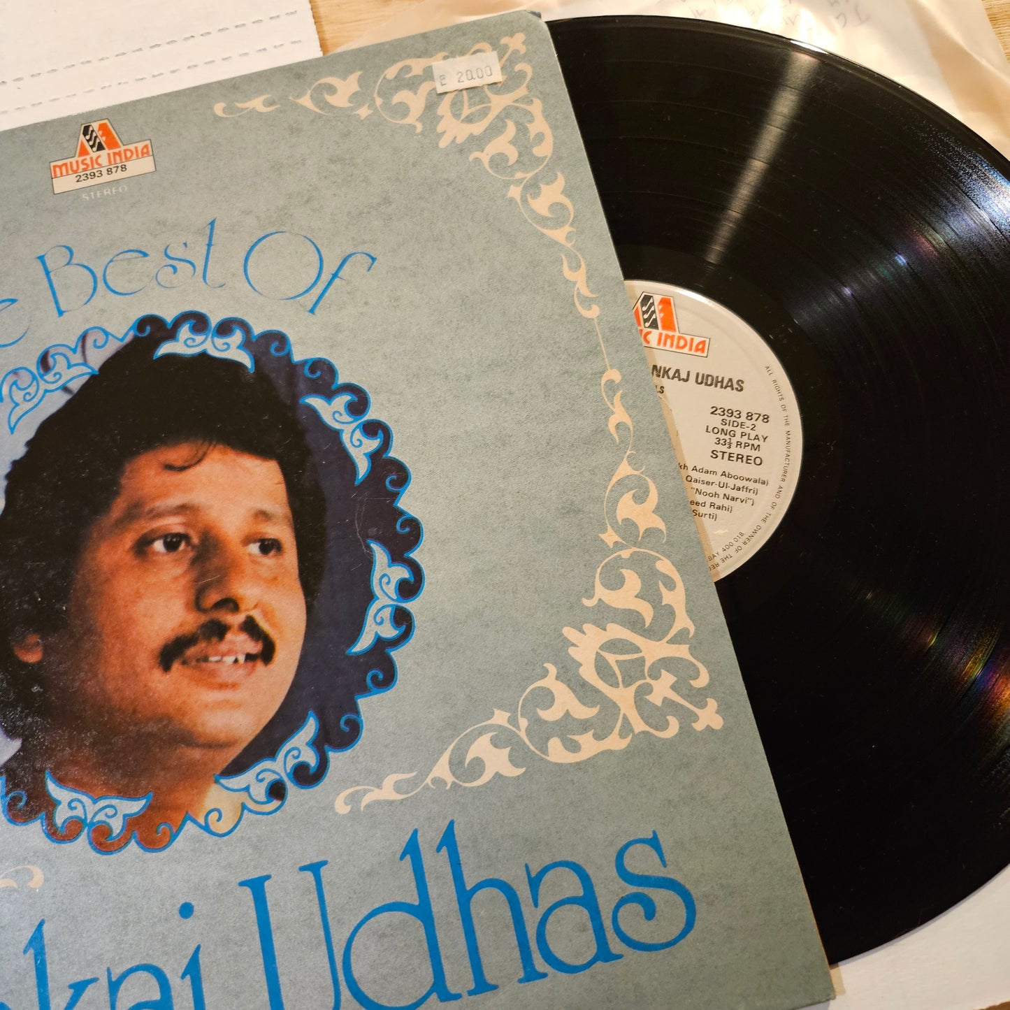 Pankaj Udhas  - The Best of Pankaj Udhas - Ghazals in excellent condition in stereo (Copy)