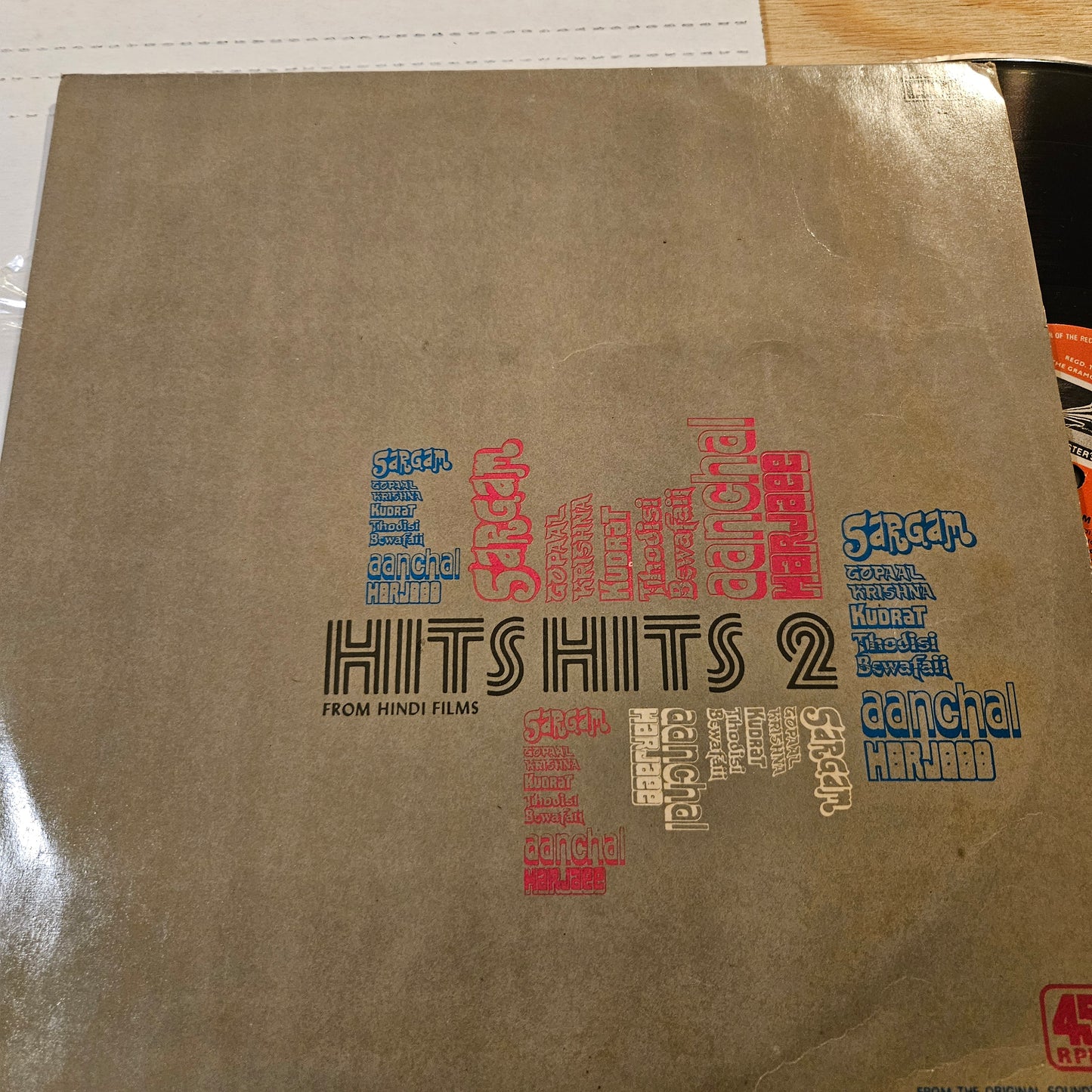 Hits from from films- vol 2  in 45NLP-1156 in  near mint- from original soundtracks see tracklist in description (Copy)