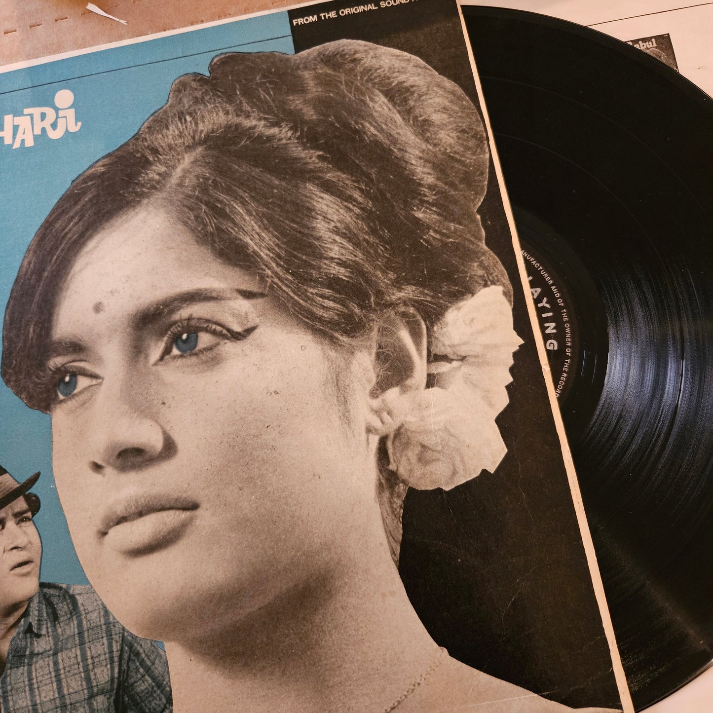 Brahmchari  - Music Shankar Jaikishan  1st Odeon pressing  Ring version in Excellent condition from original soundtrack - 3AEX-5157