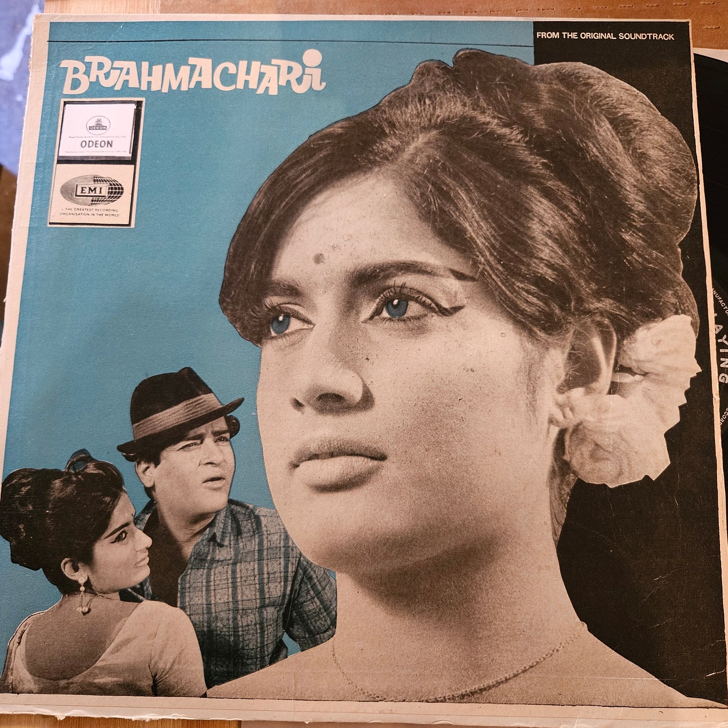 Brahmchari  - Music Shankar Jaikishan  1st Odeon pressing  Ring version in Excellent condition from original soundtrack - 3AEX-5157