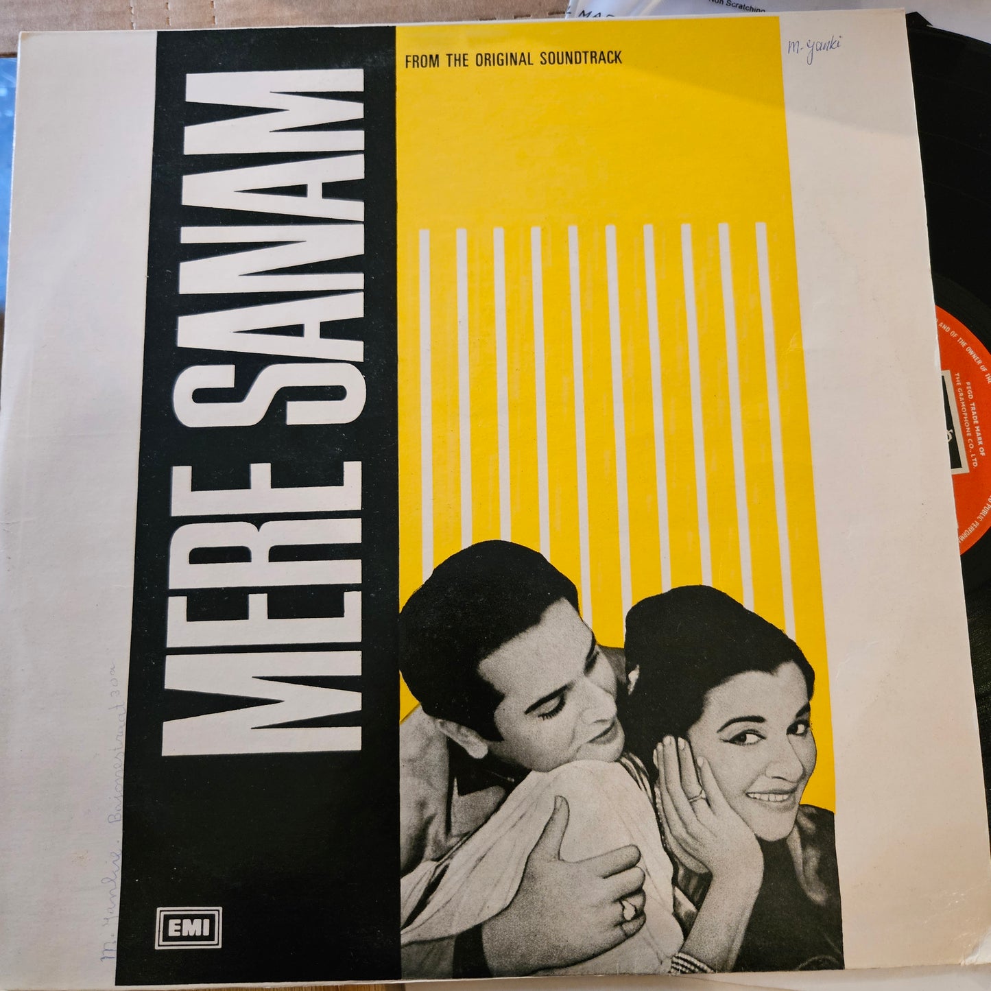 Mere Sanam - Music by O P Nayyar Superhit songs Near mint Pristine EALP4048 from original soundtrack