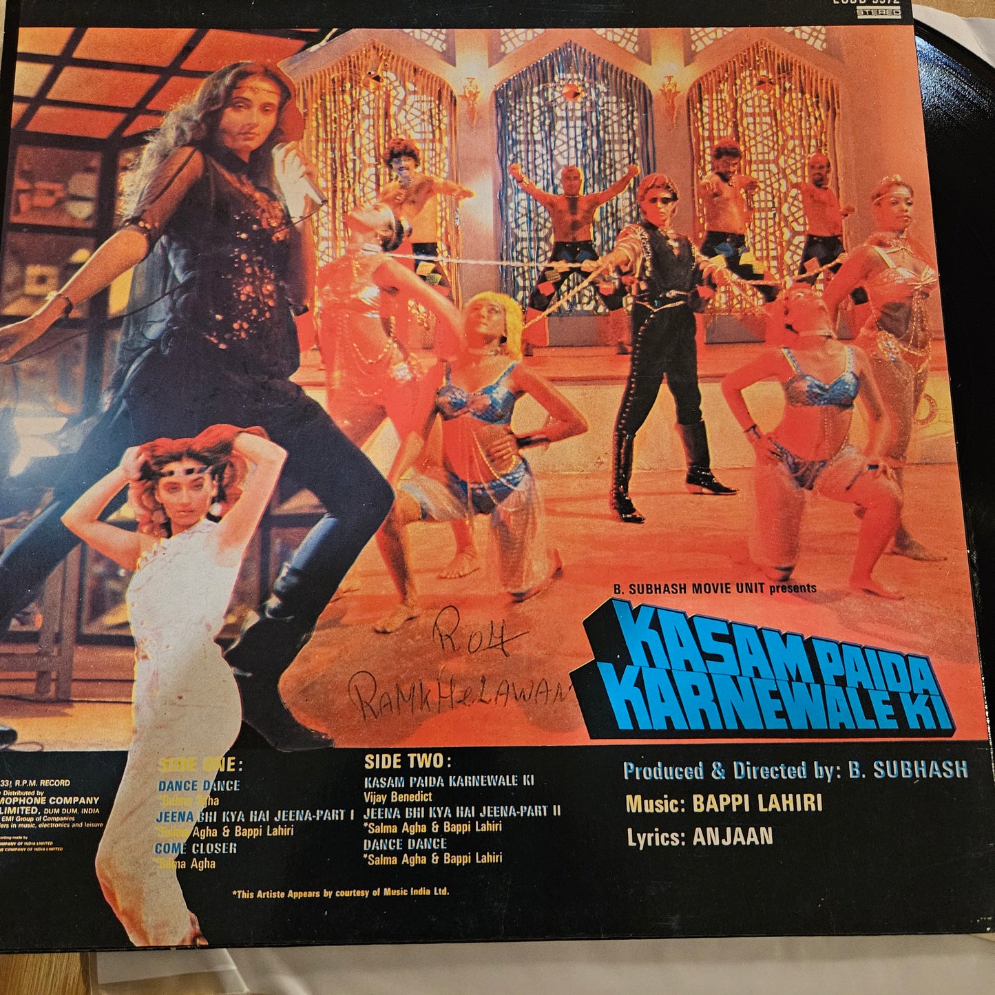 KASAM PAIDA KARNEWALI KI - Bappi Lahiri Super hit in excellent condition PSYCH FUNK superhit from original soundtrack