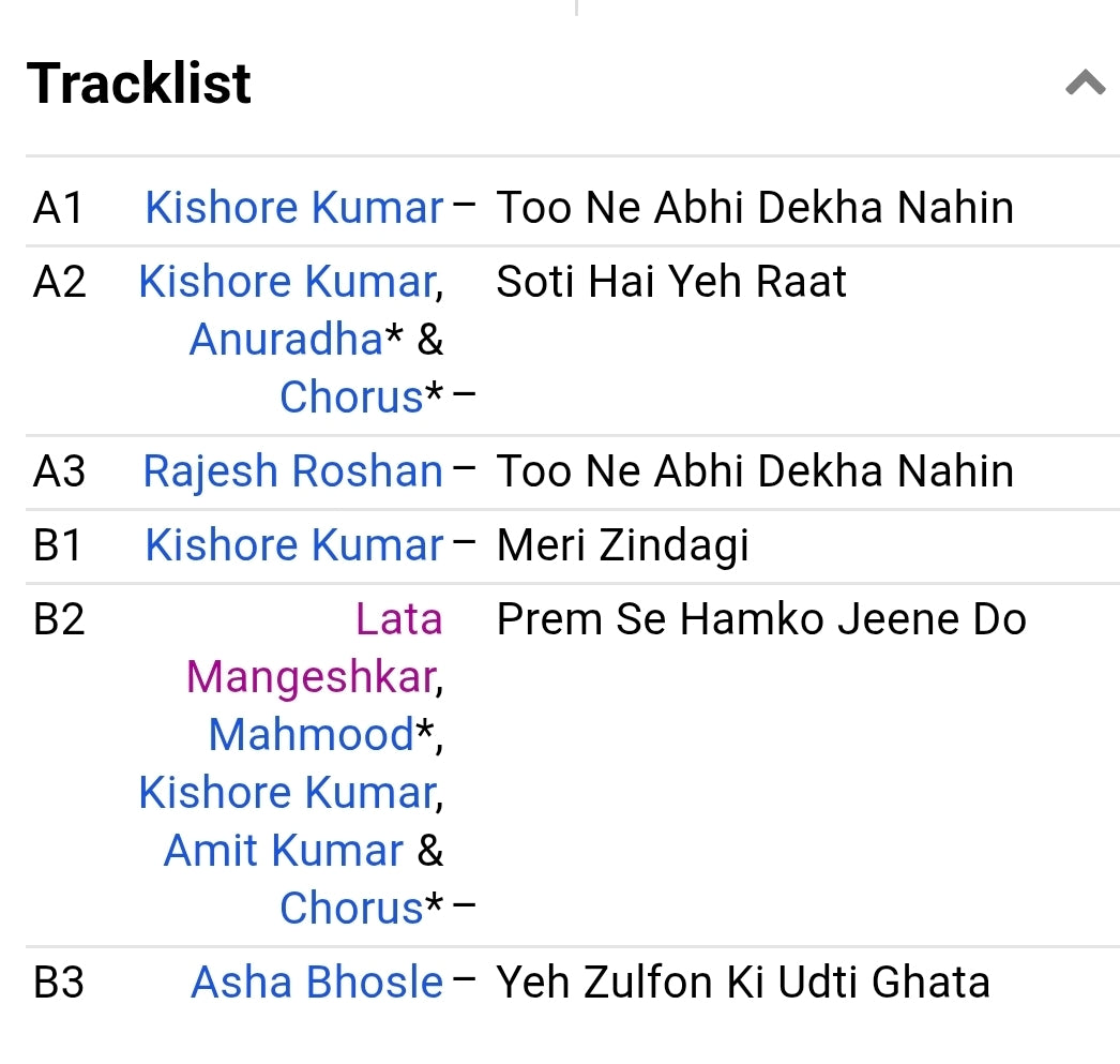 4 Superhit LPs package Amitabh and Rajesh Rishan includi and in excellent to near mint - original Soundtracks