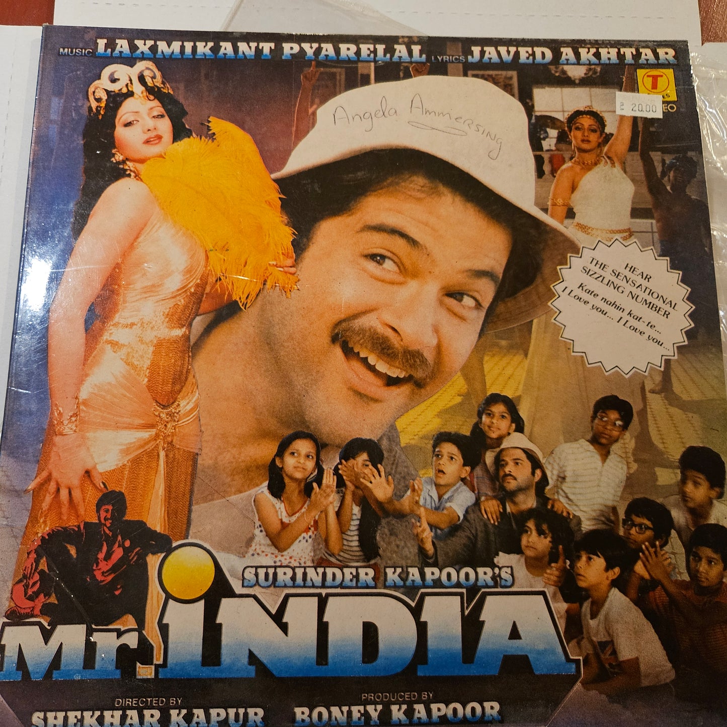 Mr India - Laxmikant Pyarelal Superhit in VG condition