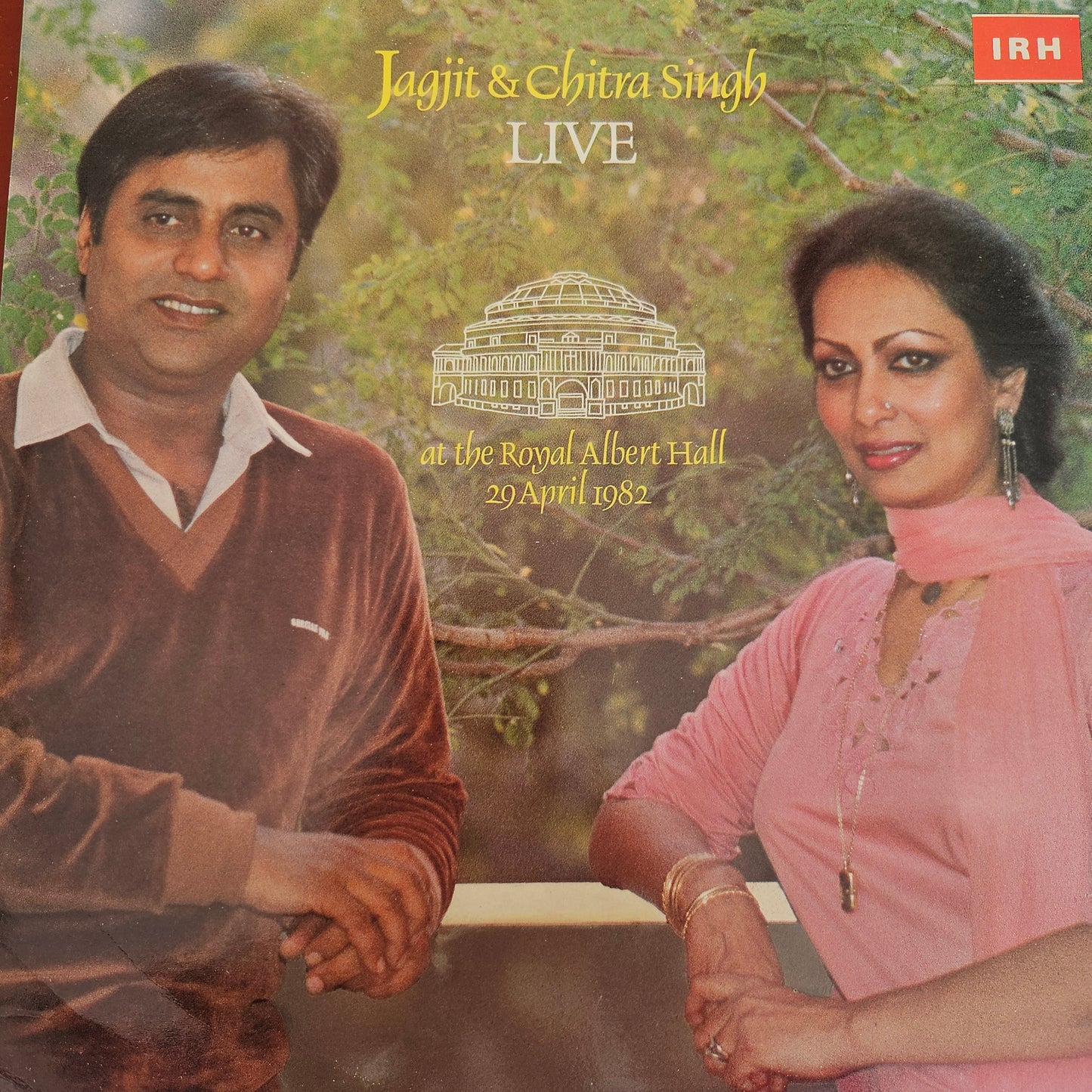 2 LP Set Jagjit Singh and Chitra Singh Live at Royal Albert Hall London April 1982 in excellent to near mint