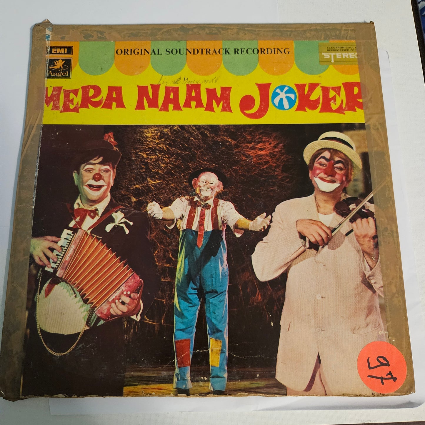 Mera Naam Joker 1st Angel classic collectible 2 LP set in VG+ Collectible