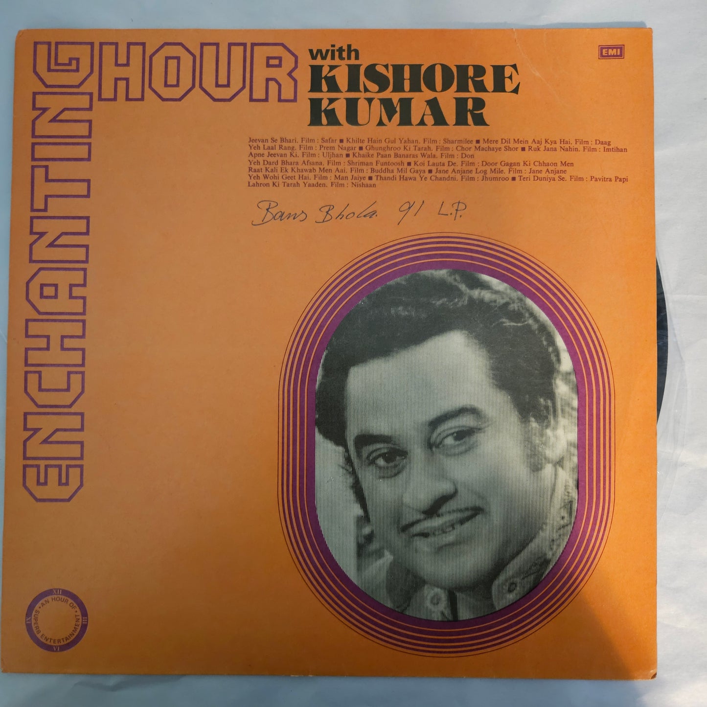 Kishore Kumar - An enchanting hour , super collection in near Mint condition